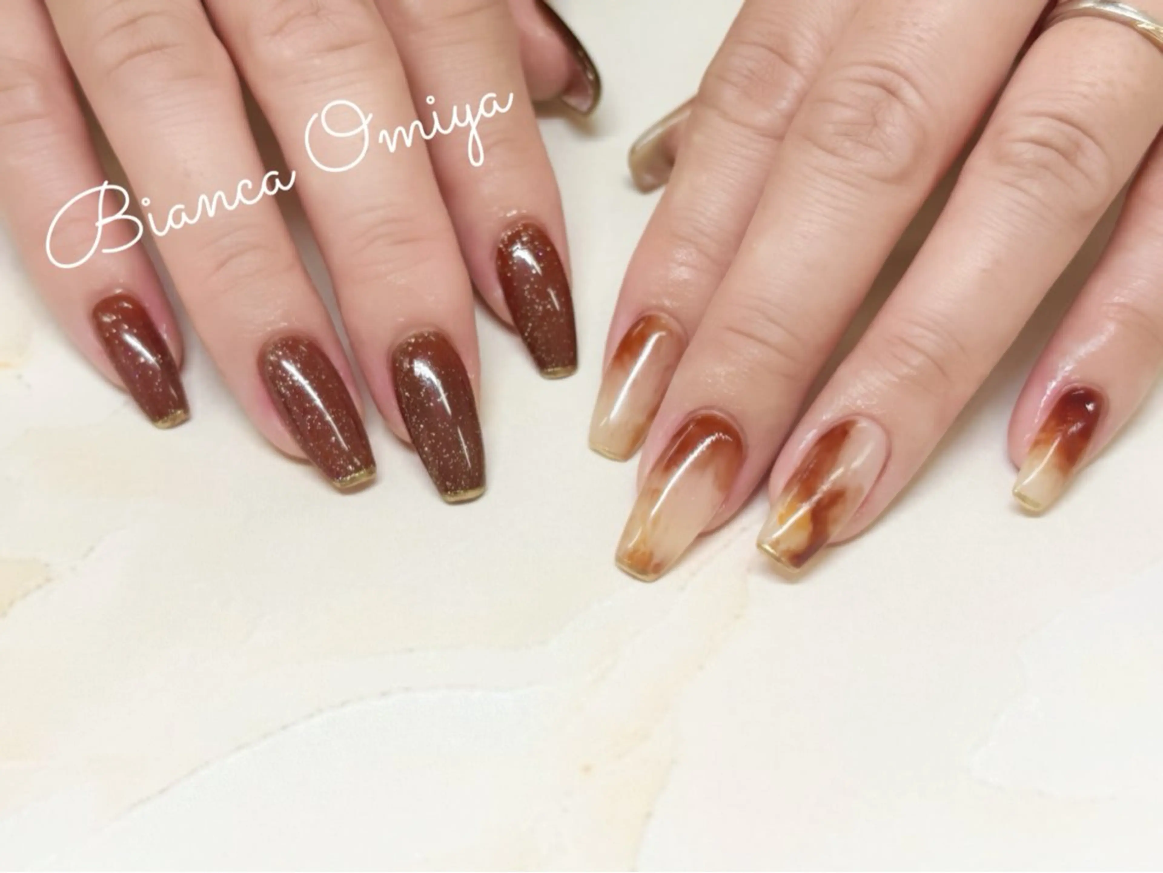 ネイル ハンドネイル ビアンカ大宮店 上野のネイルデザイン