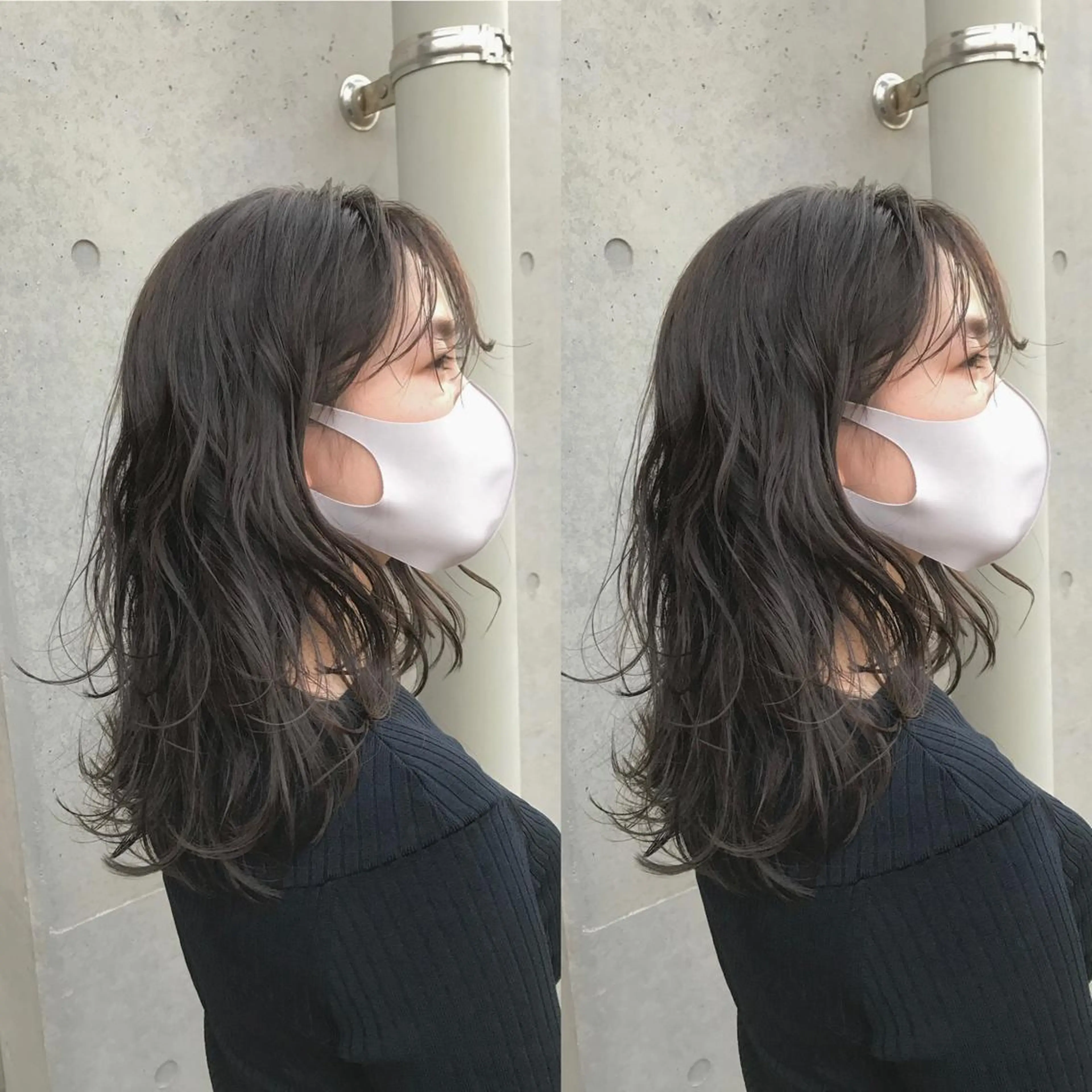 セミロング レイヤーカット kiitos (キートス)所属・原田 貢太郎のヘアスタイル