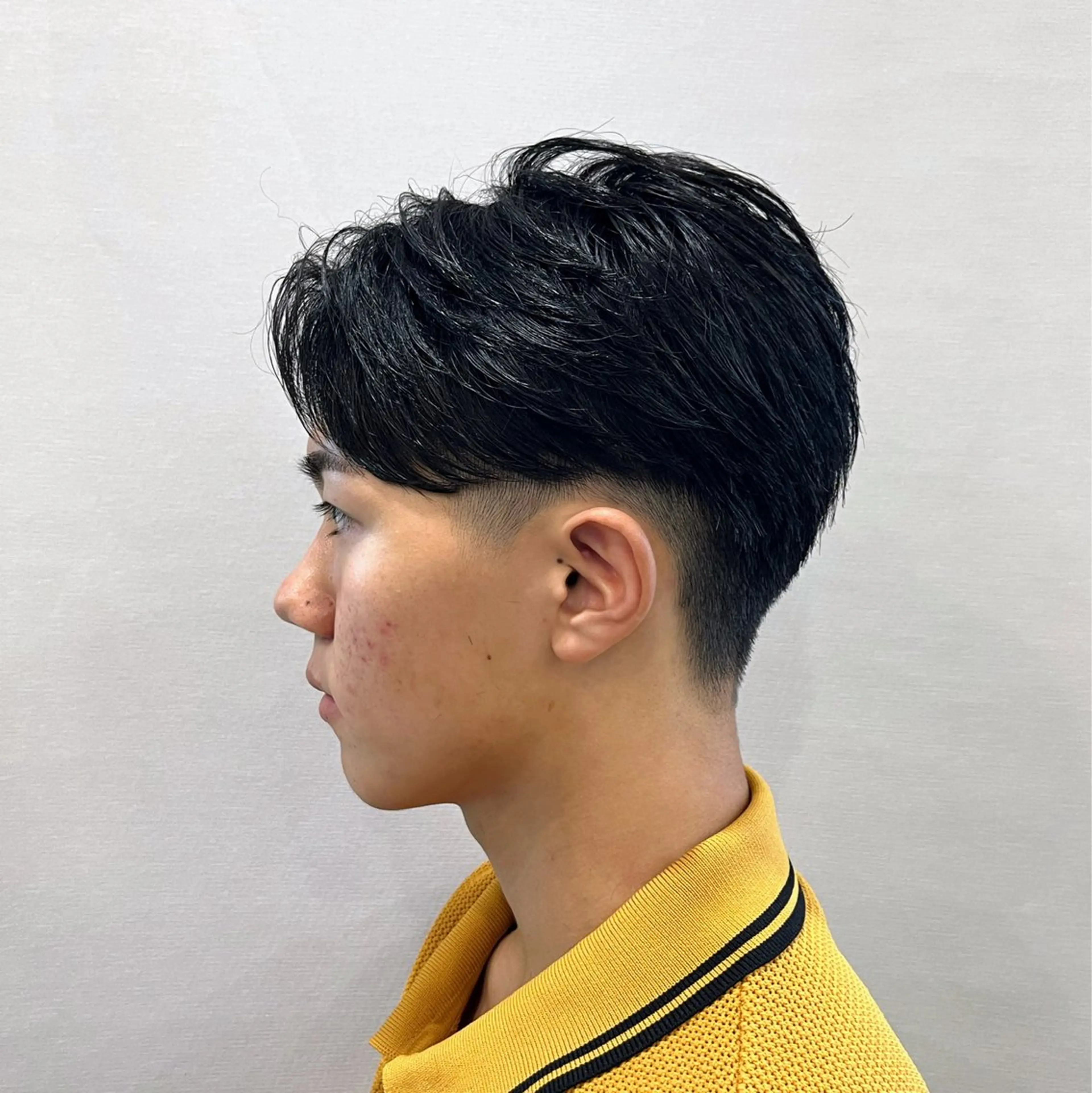 パーマ メンズ カット パーマ Chic 押上 山口 卓朗のヘアスタイル