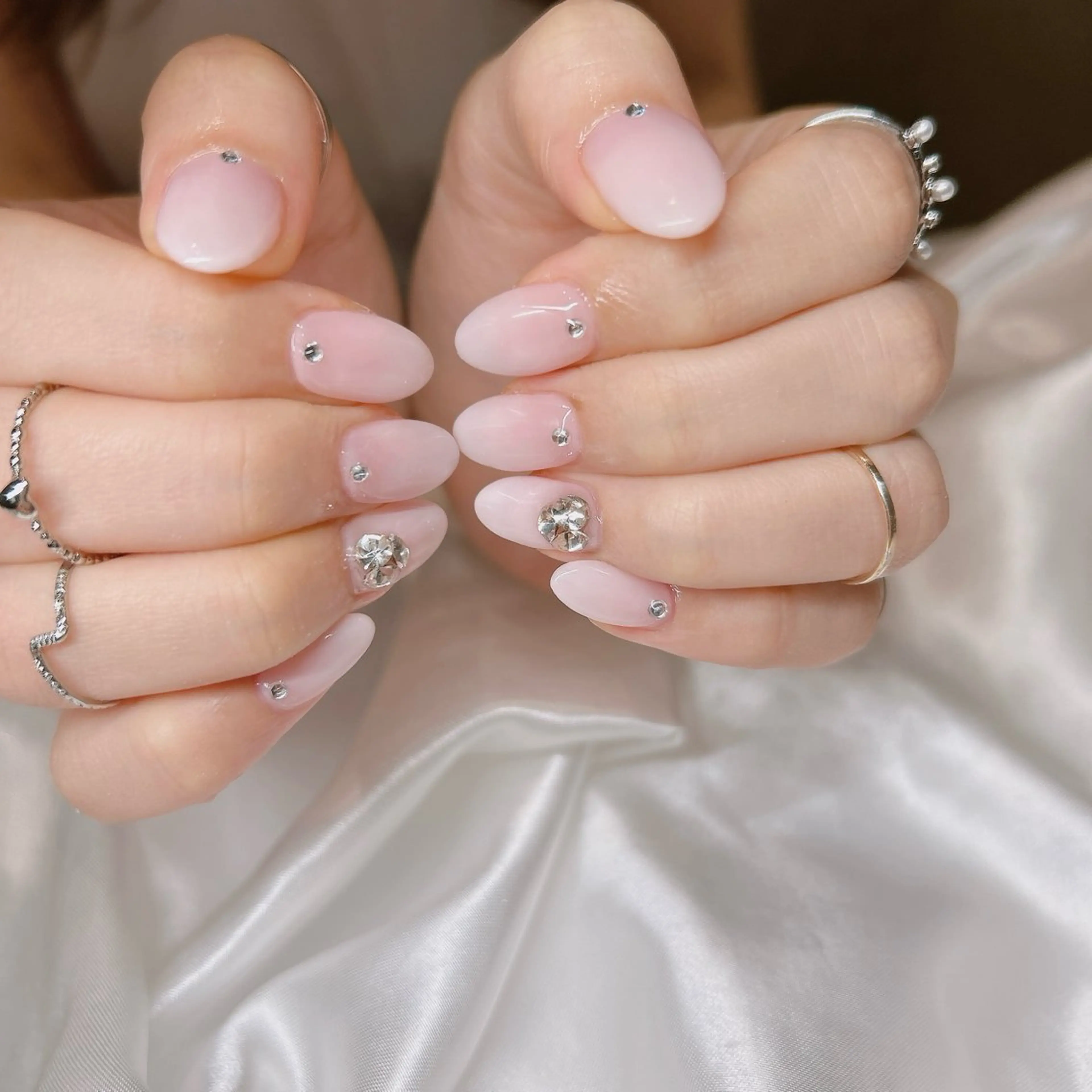 ネイル グラデーション ハンドネイル junna のぞいてねのネイルデザイン