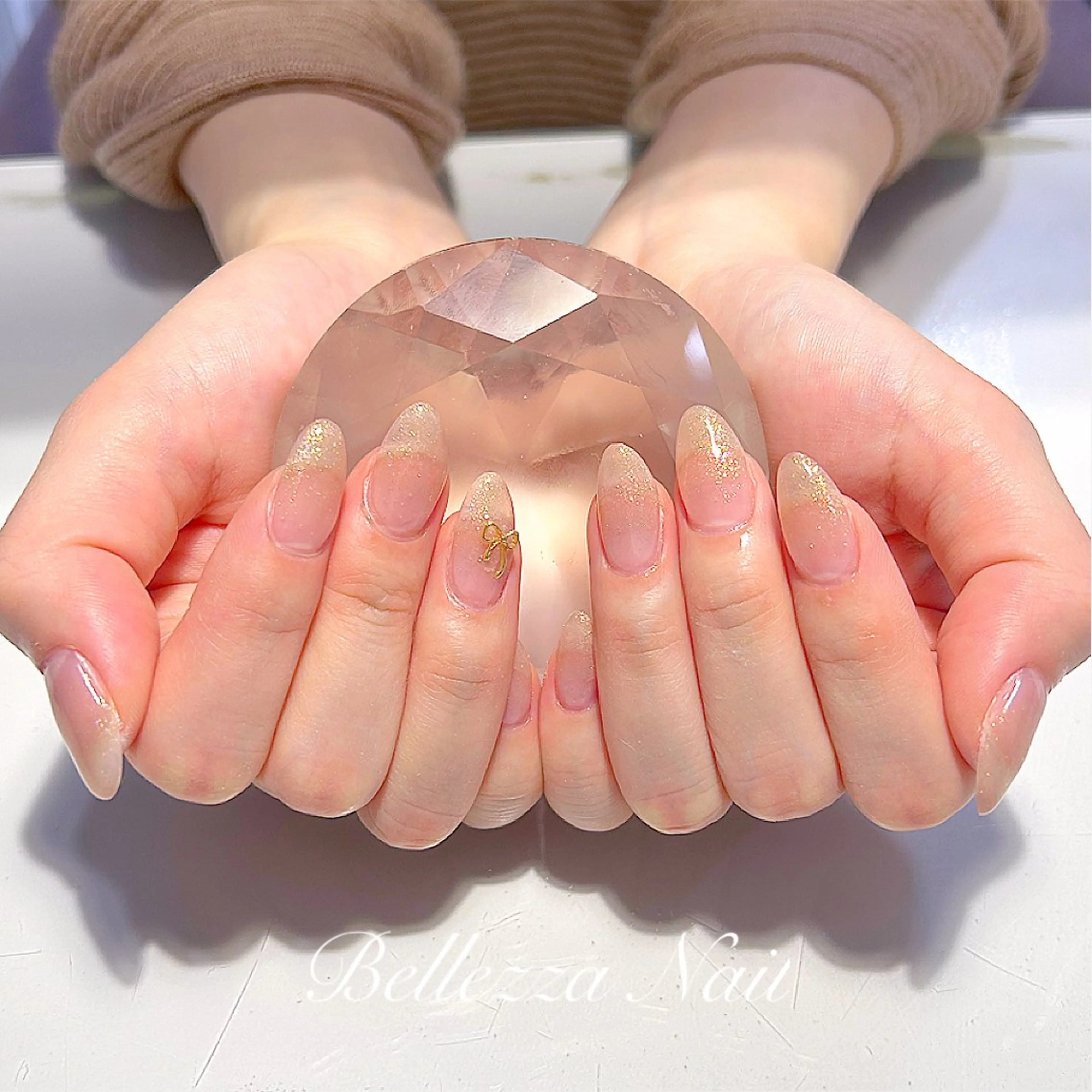 ネイル リボン Bellezza Nailのネイルデザイン