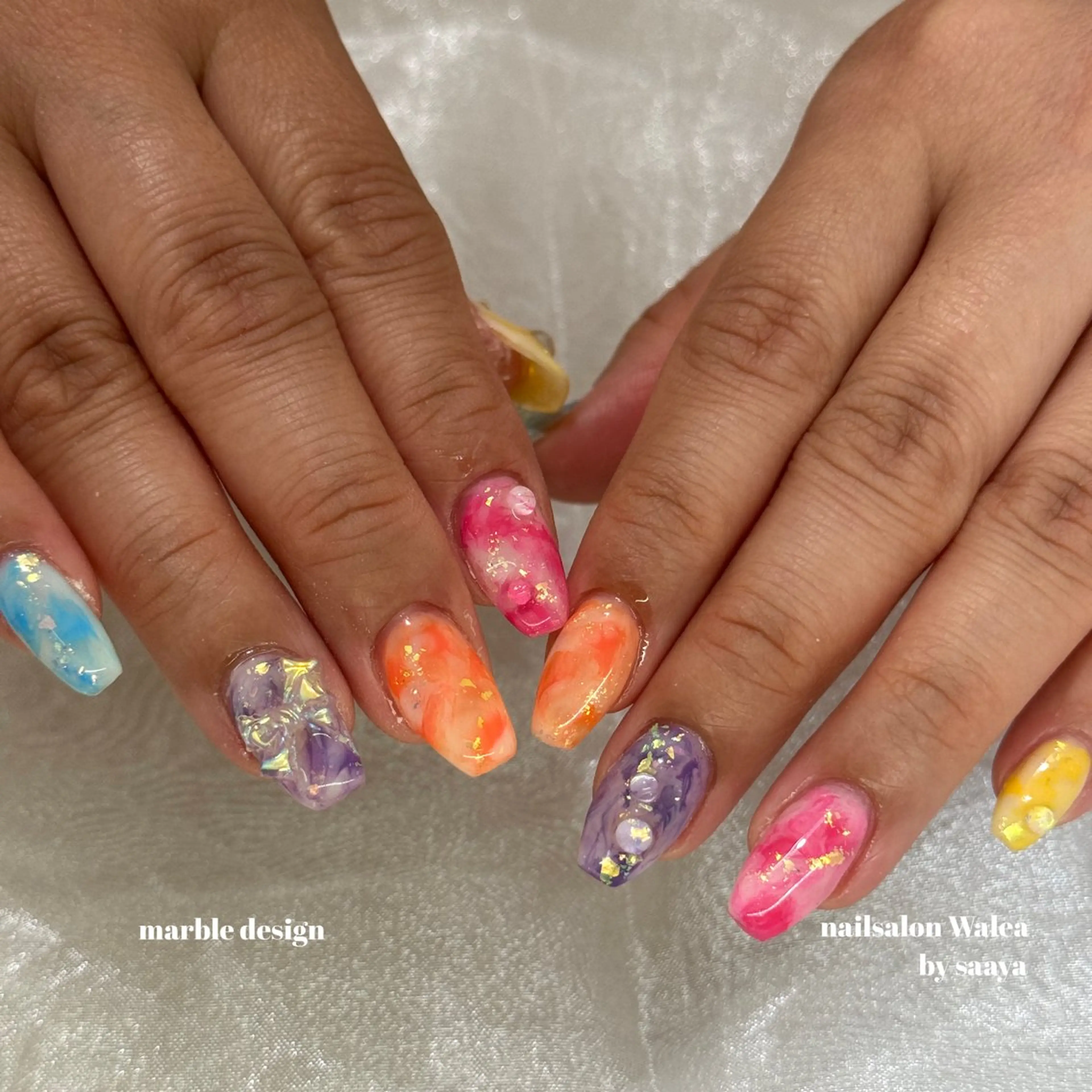 ネイル ハンドネイル nail salon waleaのネイルデザイン