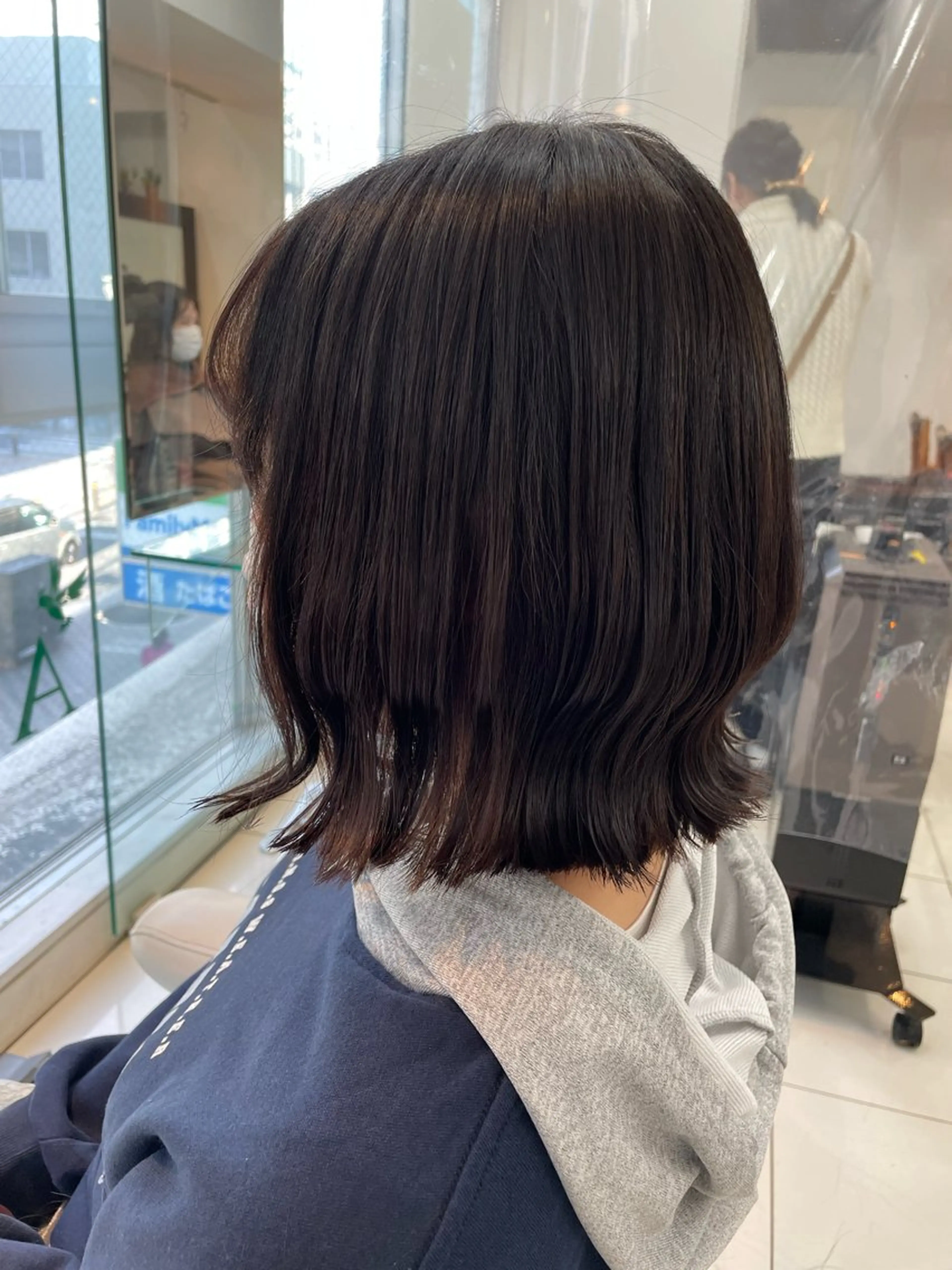 カラー ブラウンカラー ダークブラウン ヘアカラー 🦋ショートカット モデル古橋紀輔🦋‪のヘアスタイル