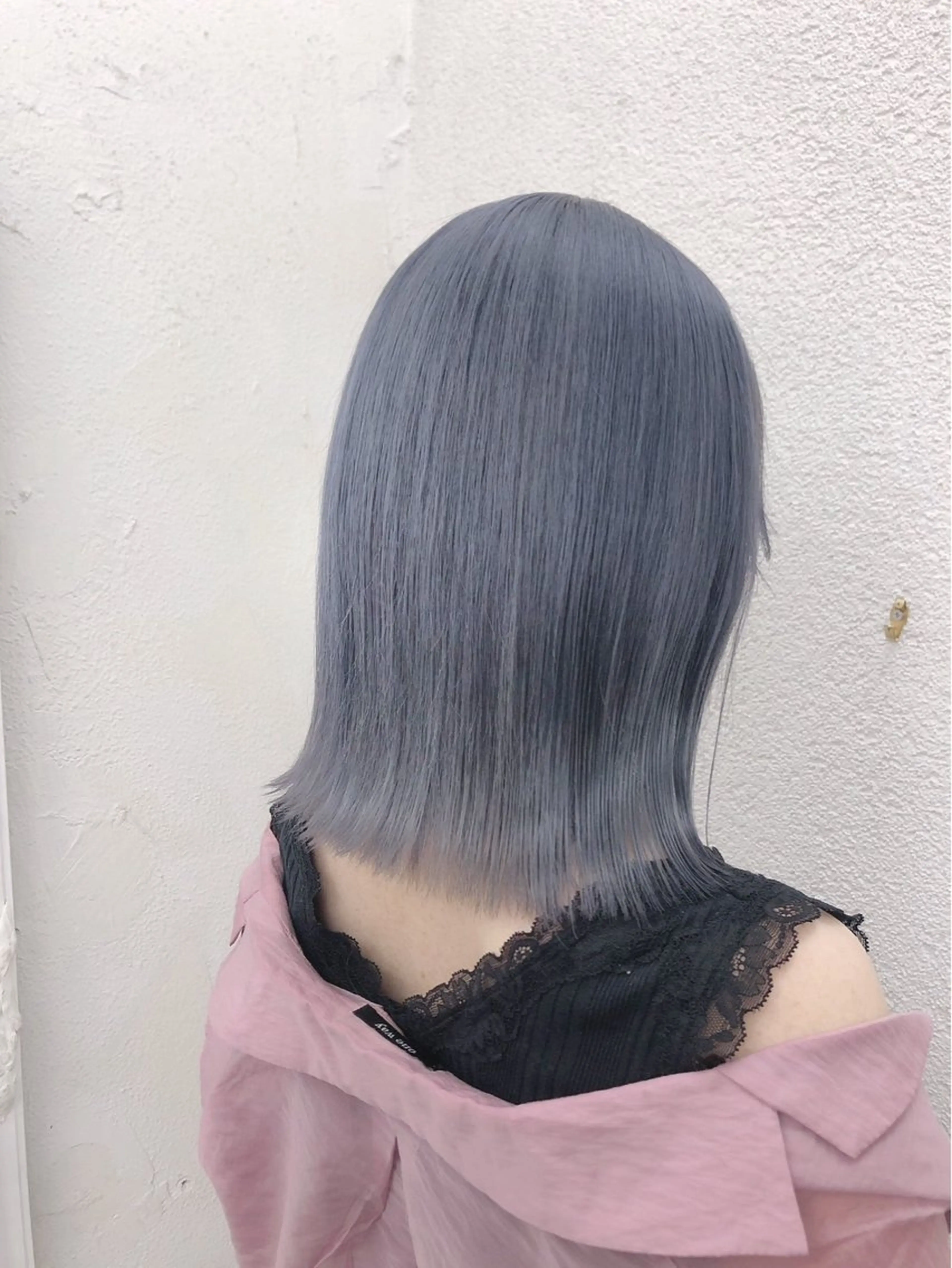 ミディアム ヘアカラー 🤍ボブカット 🤍NANAMI🤍のヘアスタイル