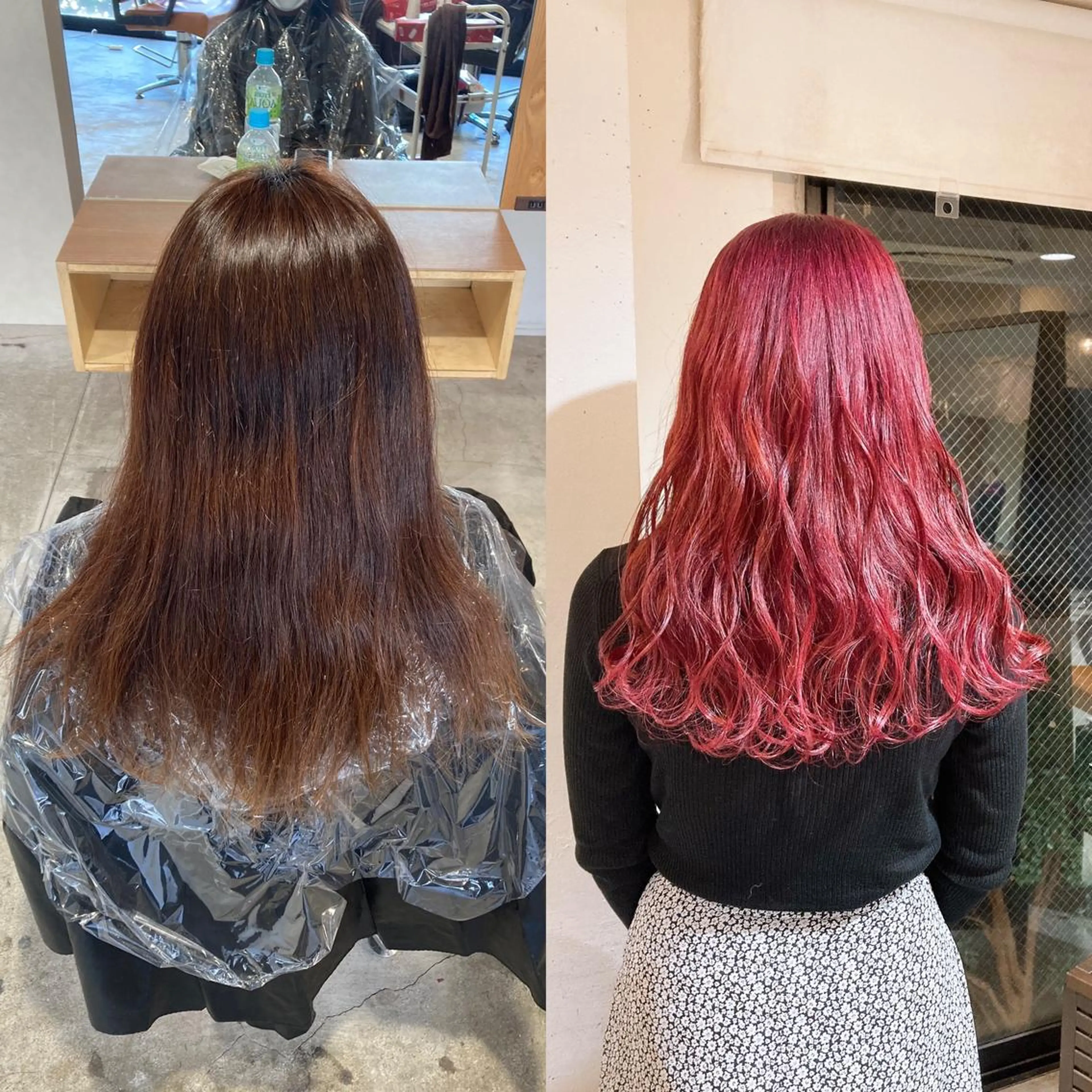 カラー ブリーチ ピンクカラー 💗モテ髪 ハイトーンあや💗のヘアスタイル