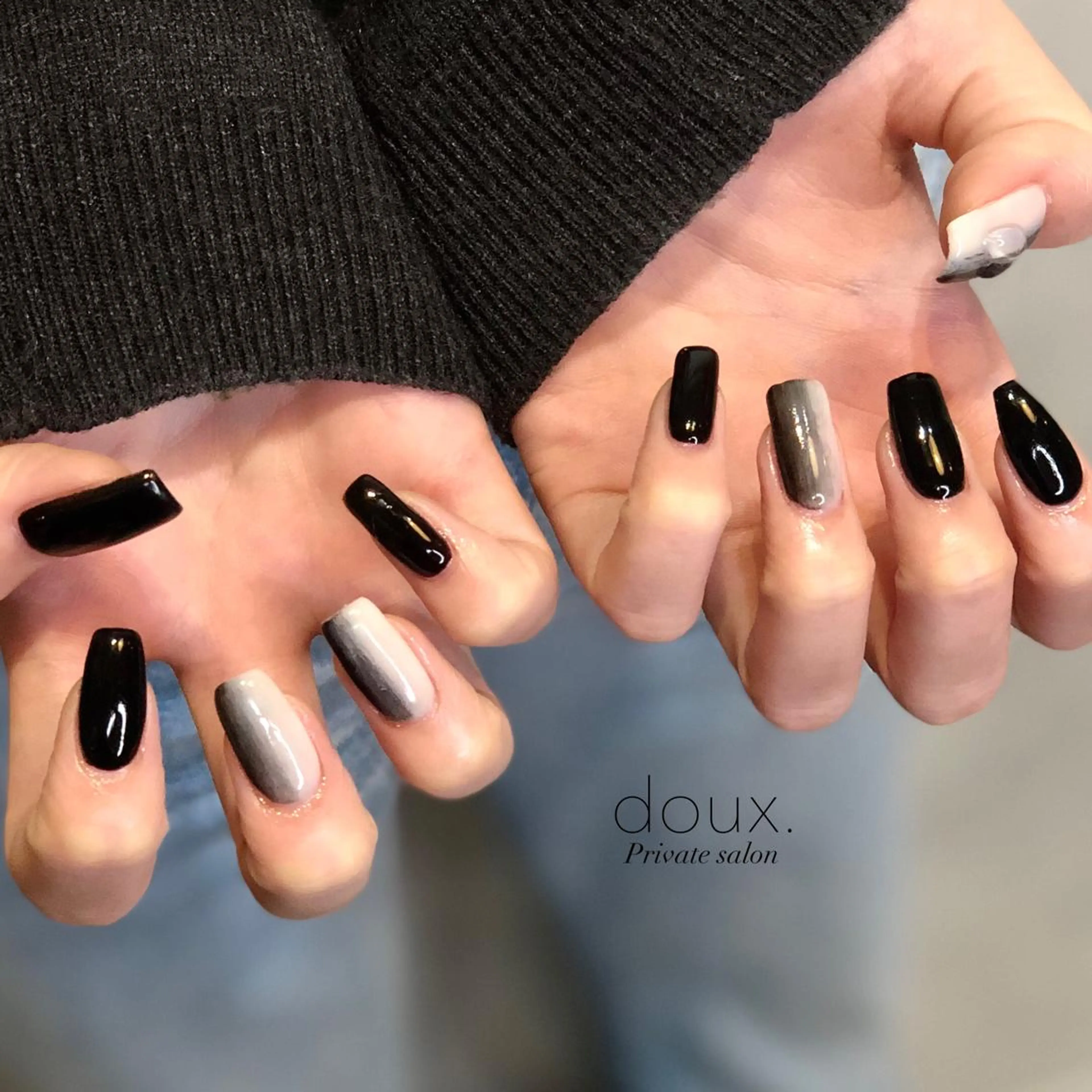ネイル グラデーション doux. nailのネイルデザイン