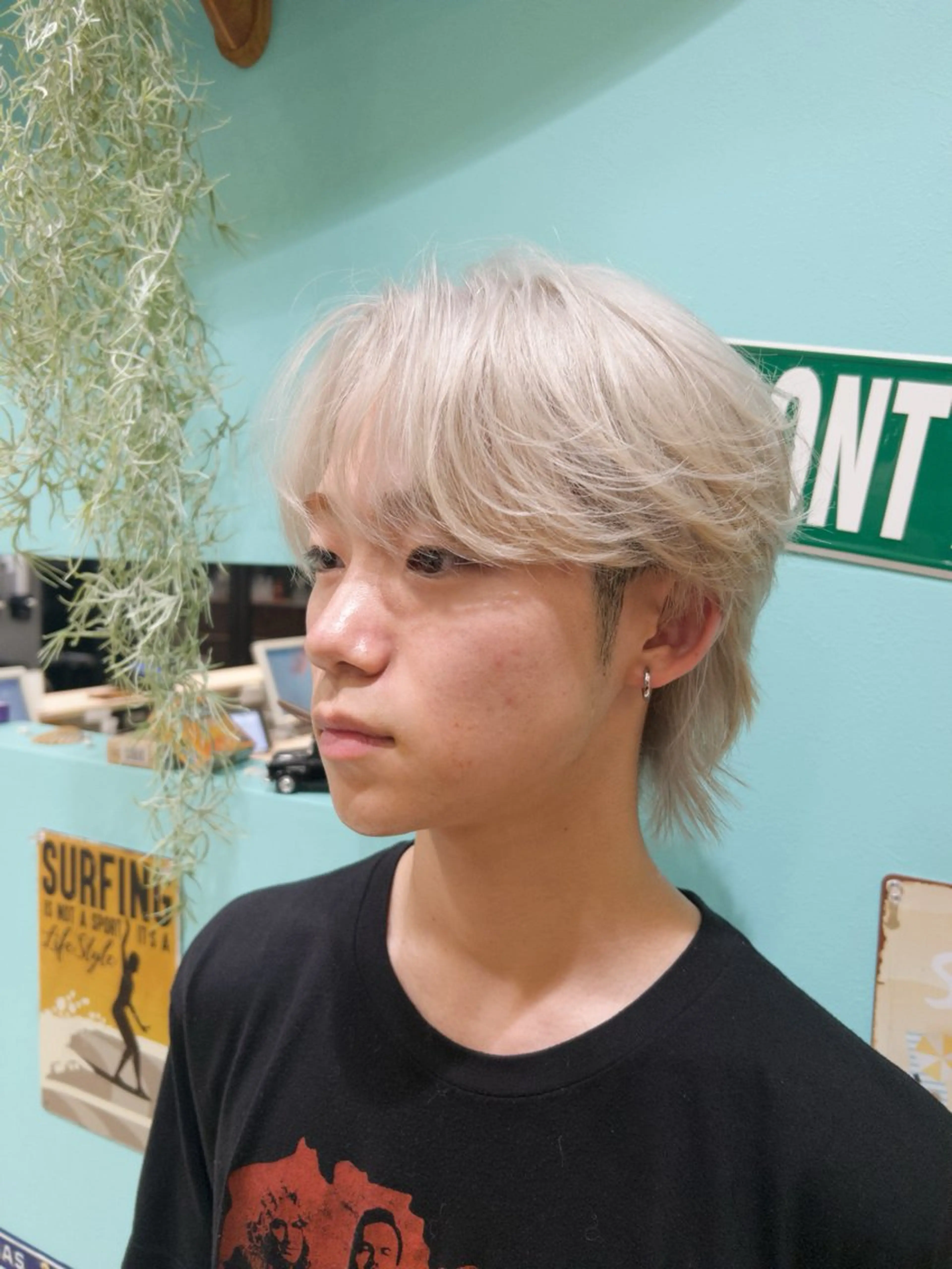 ヘアアレンジ メンズ 礒脇 海斗のヘアスタイル