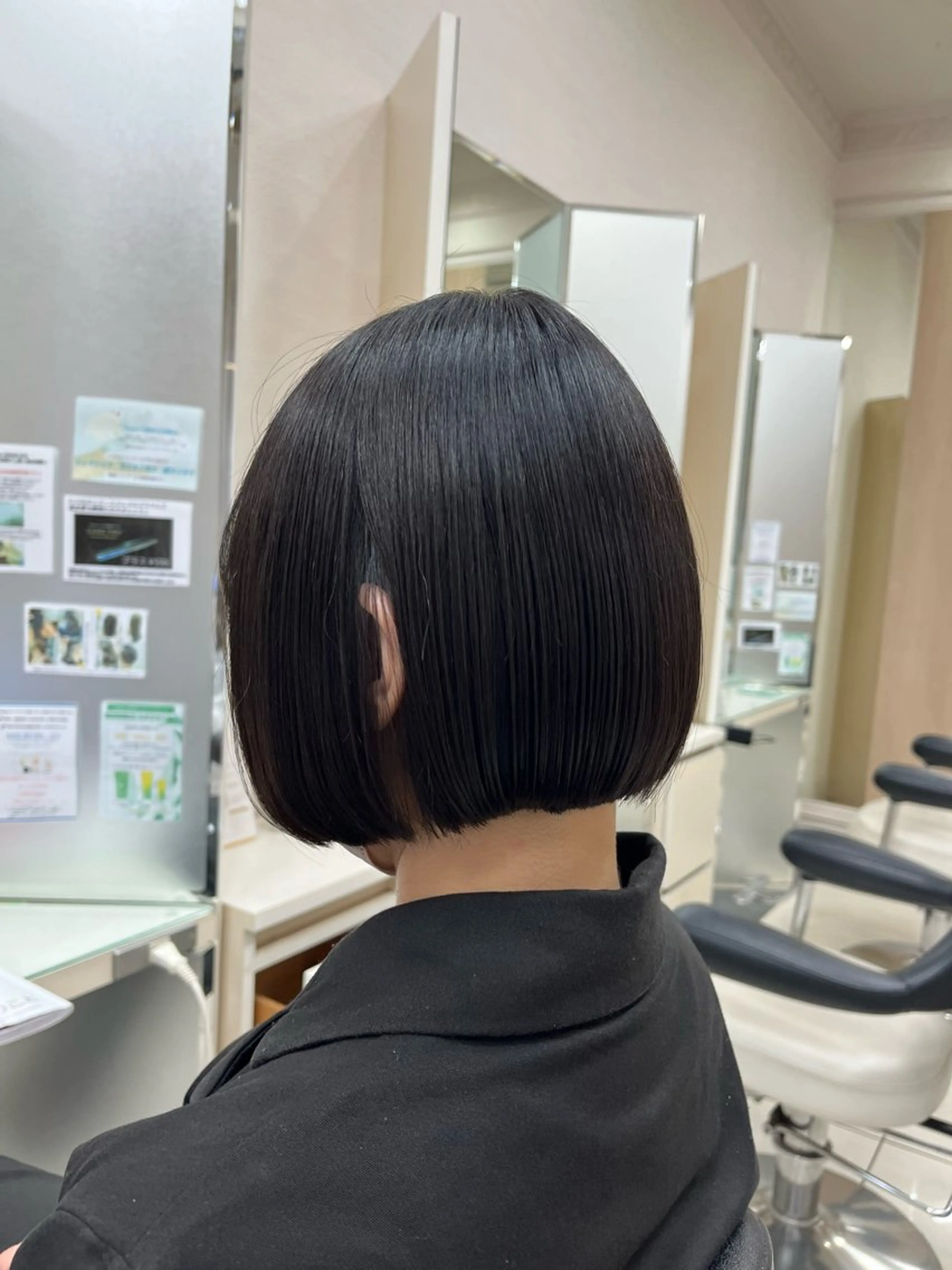 ミディアム カット バレイヤージュ/ヘア アレンジ/shionのヘアスタイル