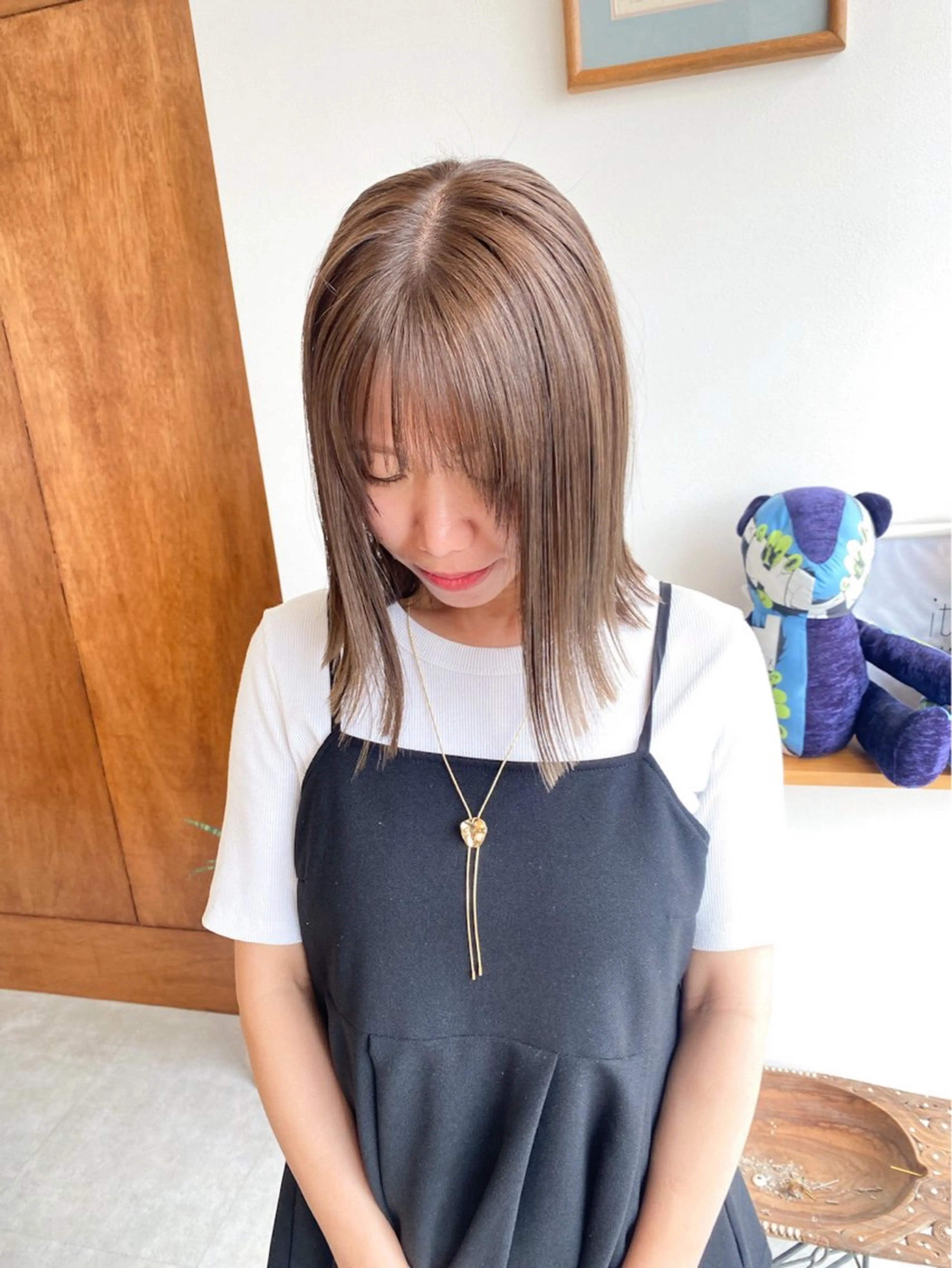 ミディアム it.所属・it. Arisaのヘアスタイル