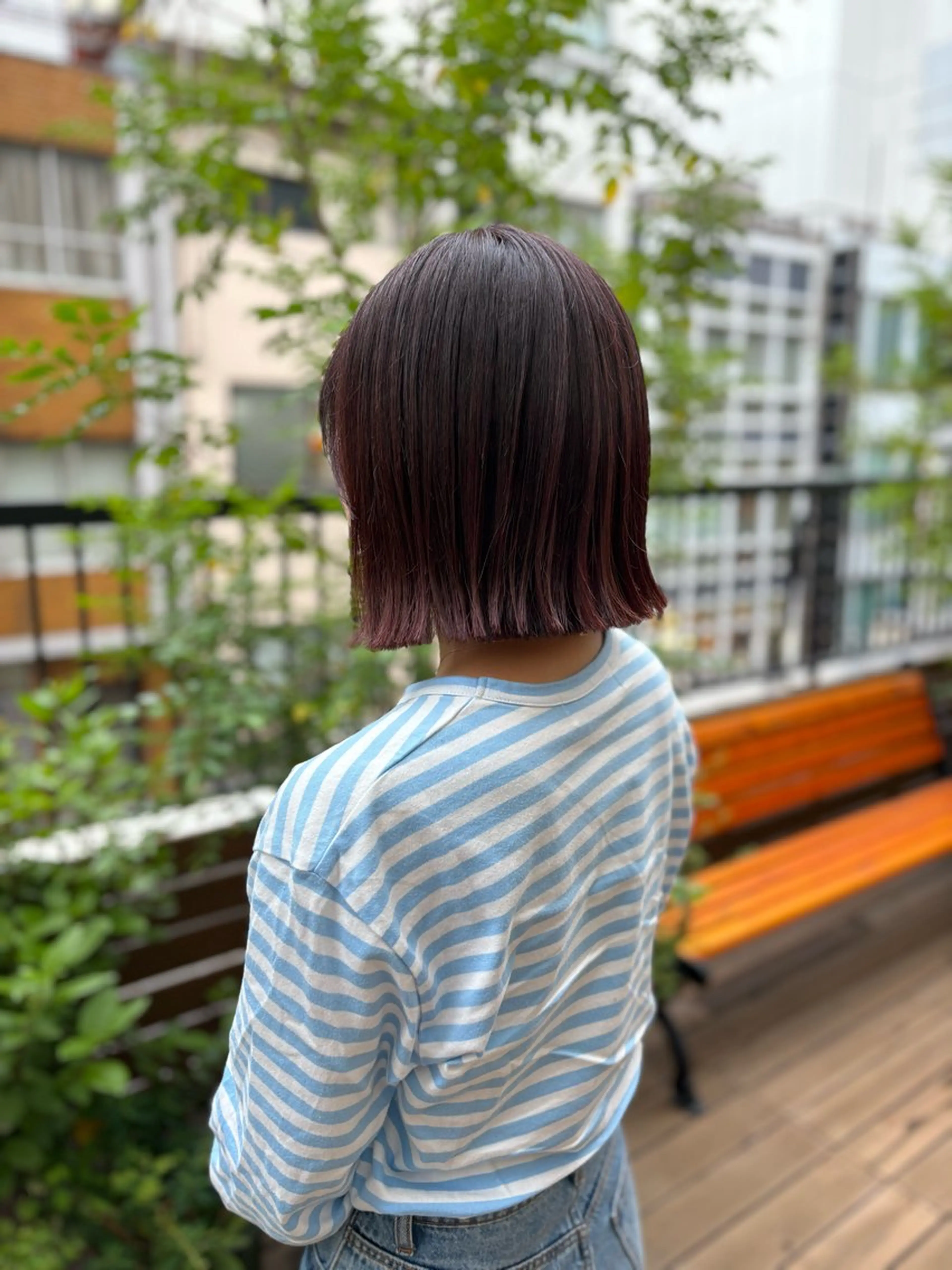 ショート カラー ブリーチ 髪質改善カラー ベージュ🤎YUMEのヘアスタイル