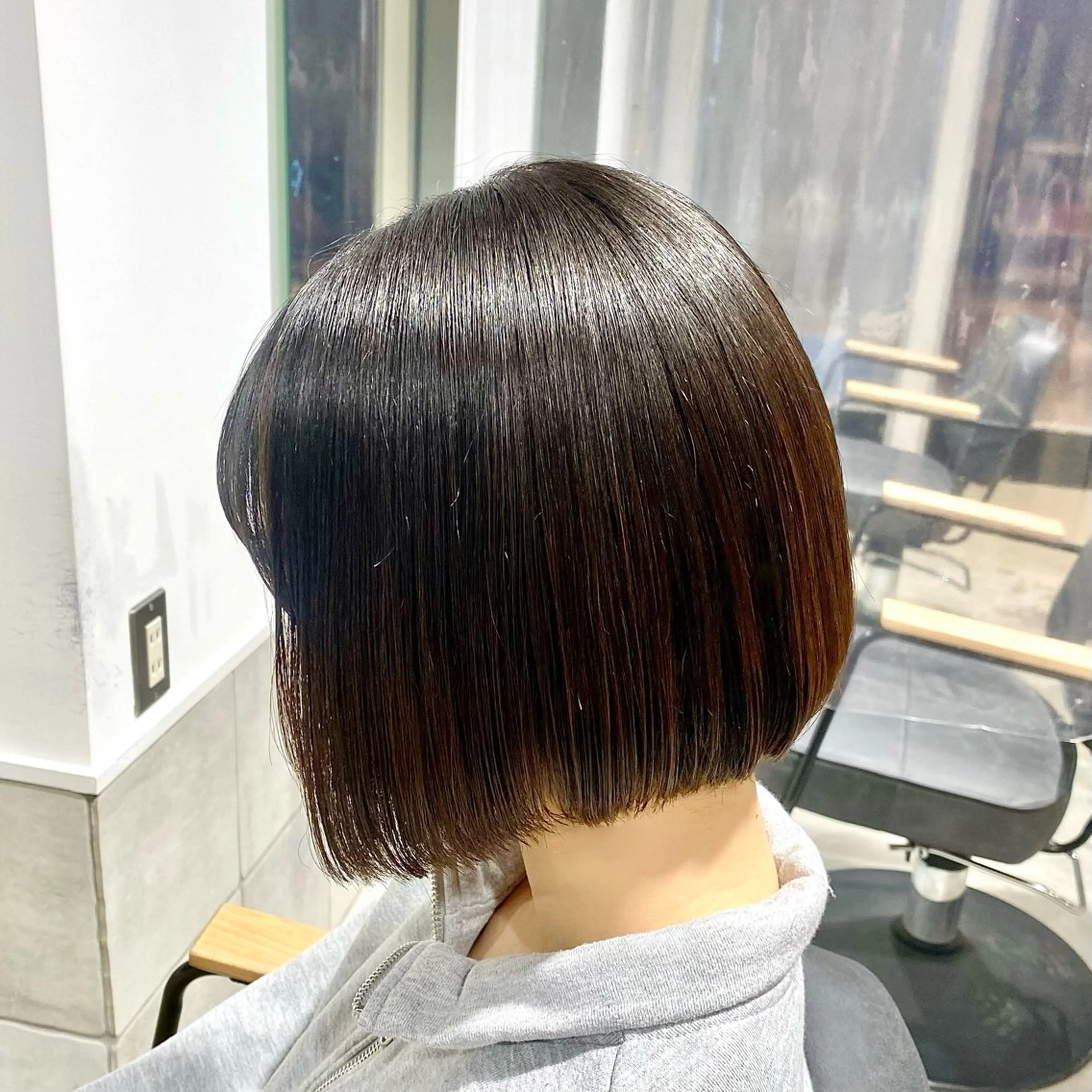 ショート ボブ カット わださこ ひなこのヘアスタイル
