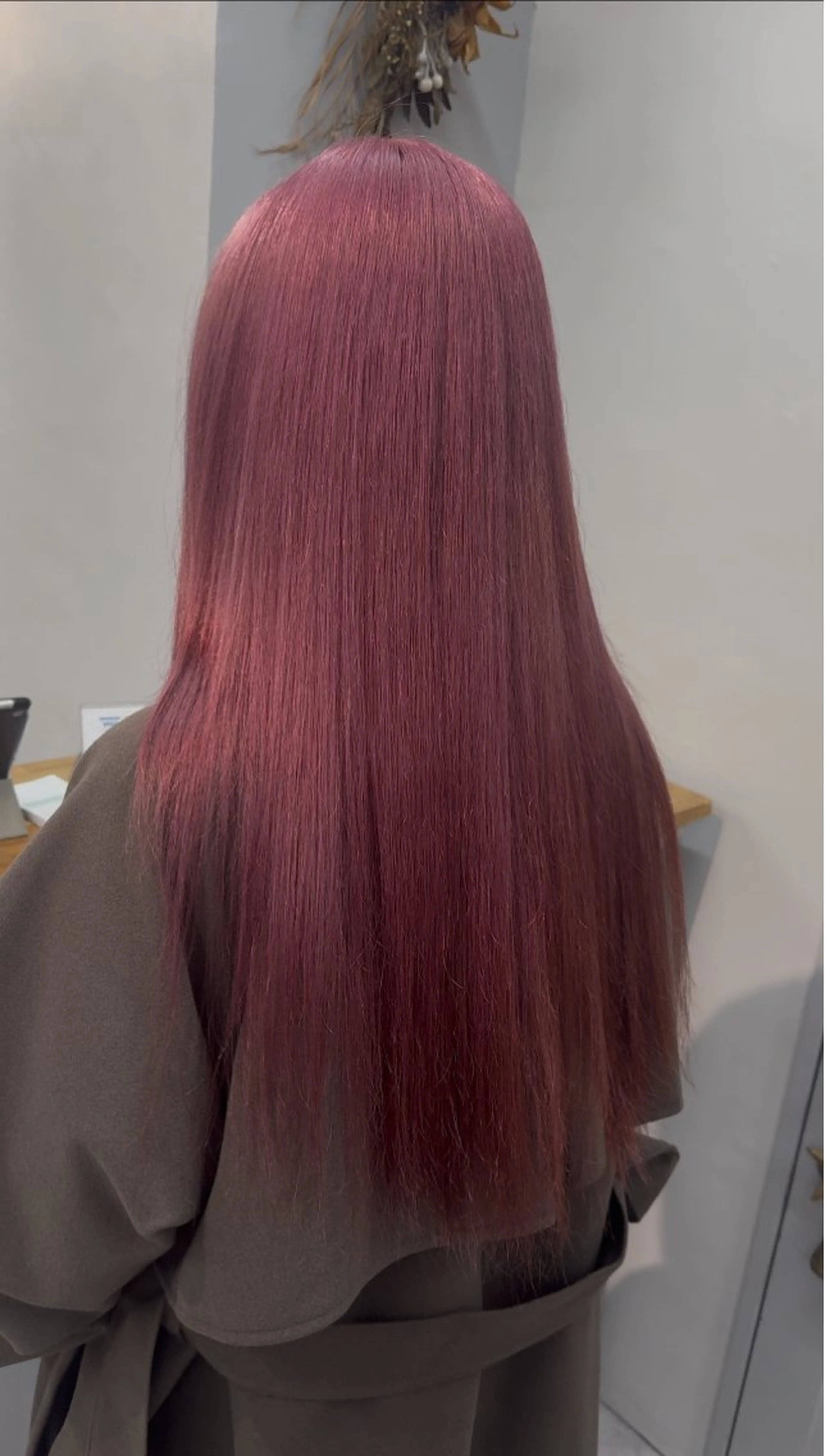 ロング ヘアカラー トリートメント メンズカット ハイトーンShugaのヘアスタイル