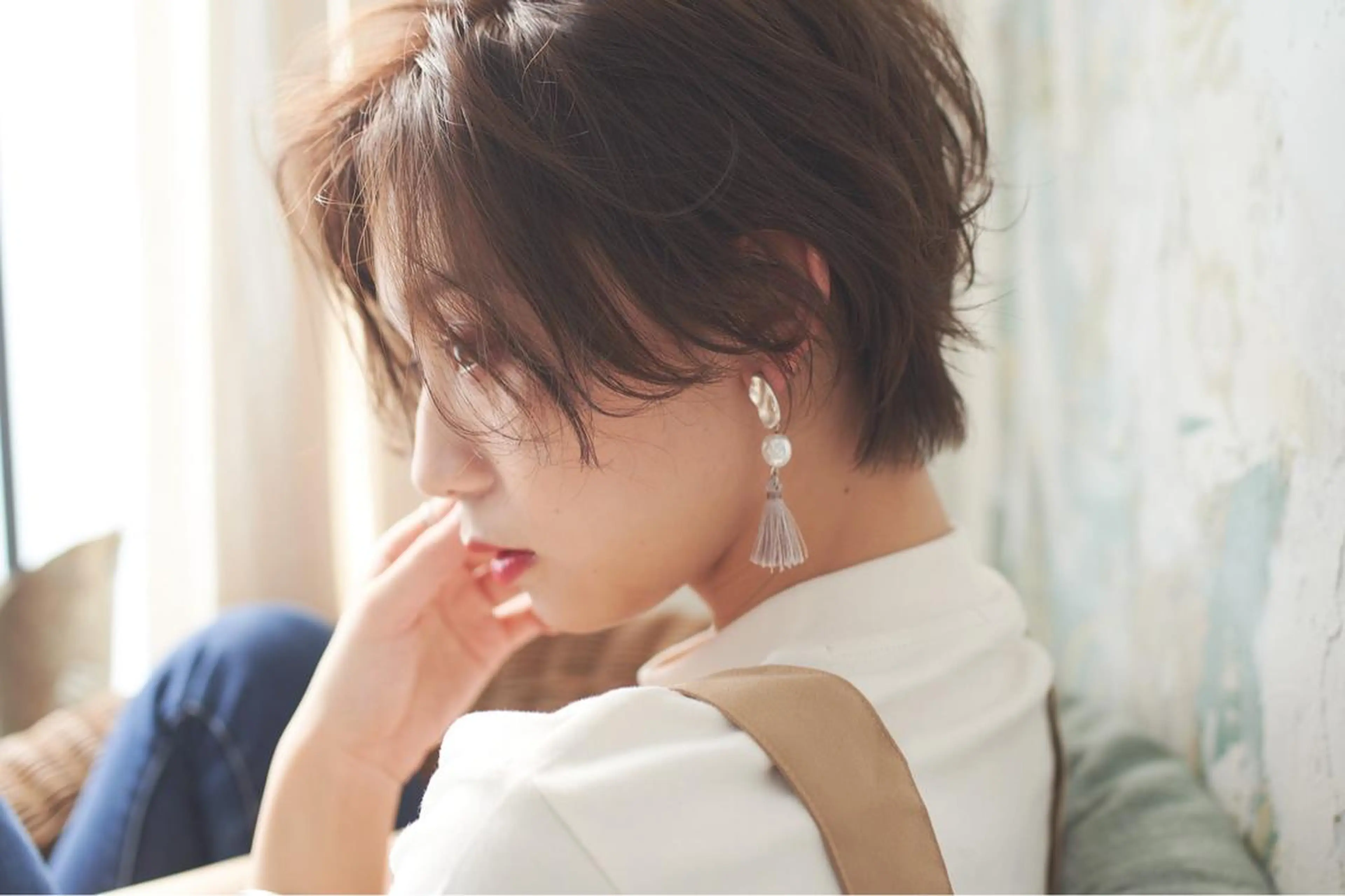 ショート ヘアカラー トリートメント LIEN HAIR【リアンヘアー】所属・【髪質改善】 梅田　聡のヘアスタイル