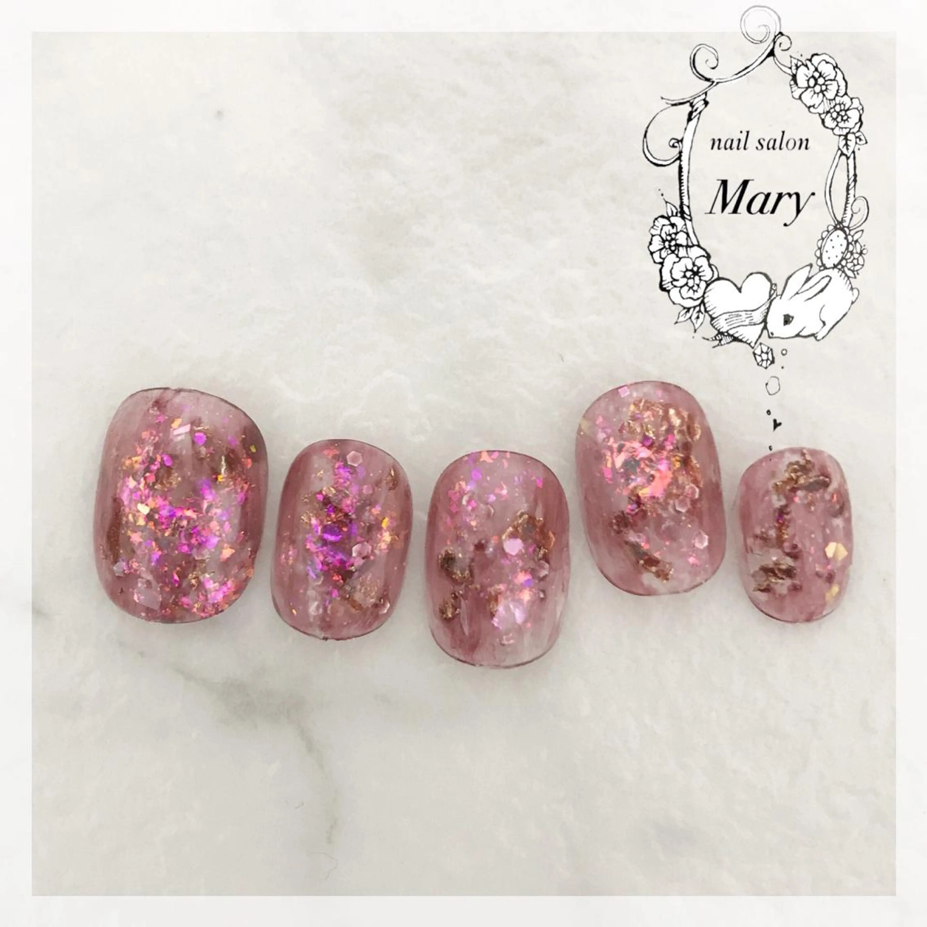 ネイル ニュアンスネイル WITH  NAIL ネイリストのネイルデザイン