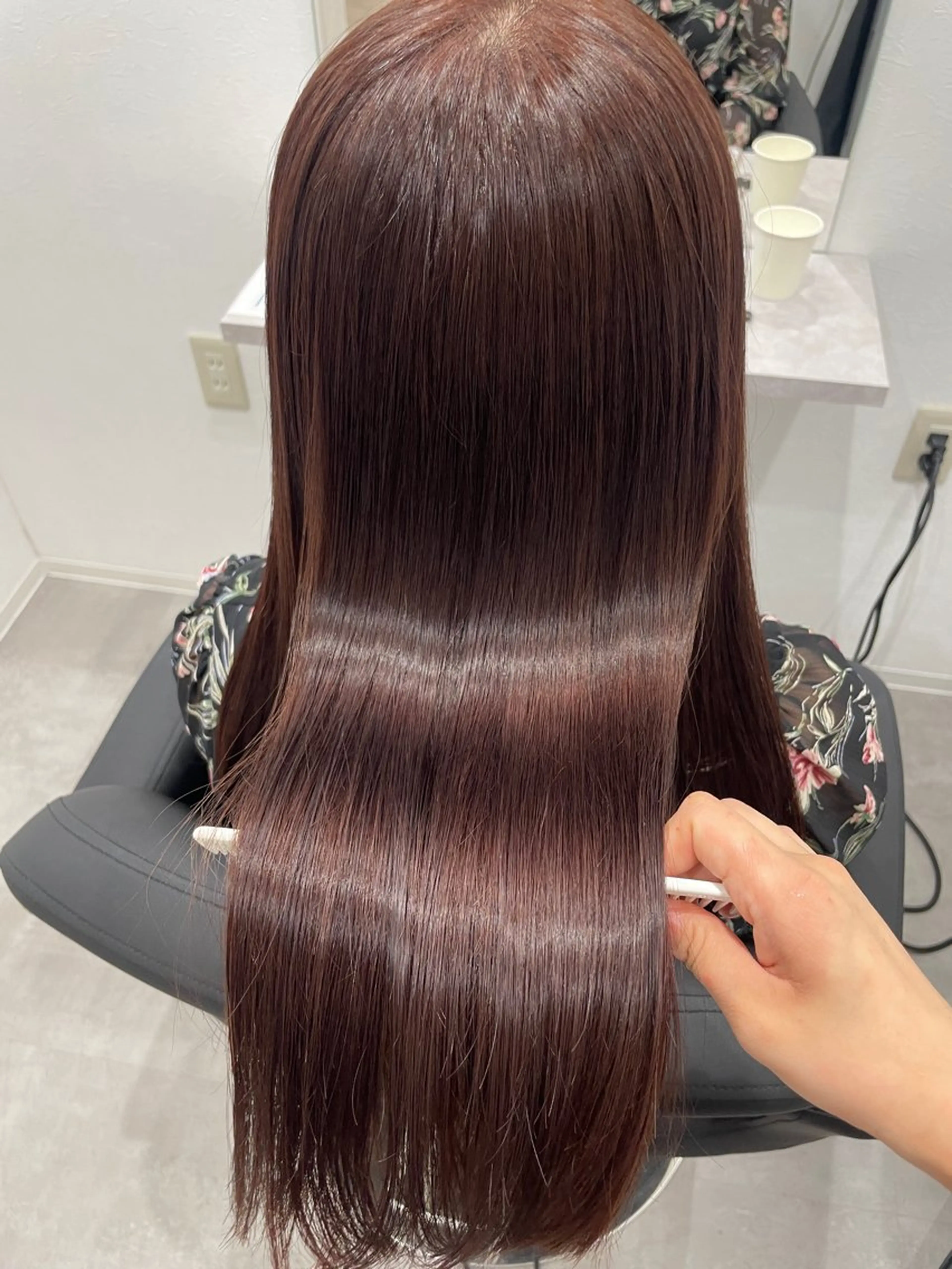 ロング カラー カット ヘアカラー 縮毛矯正 トリートメント 髪質改善🌸 loki/板坂朋香のヘアスタイル