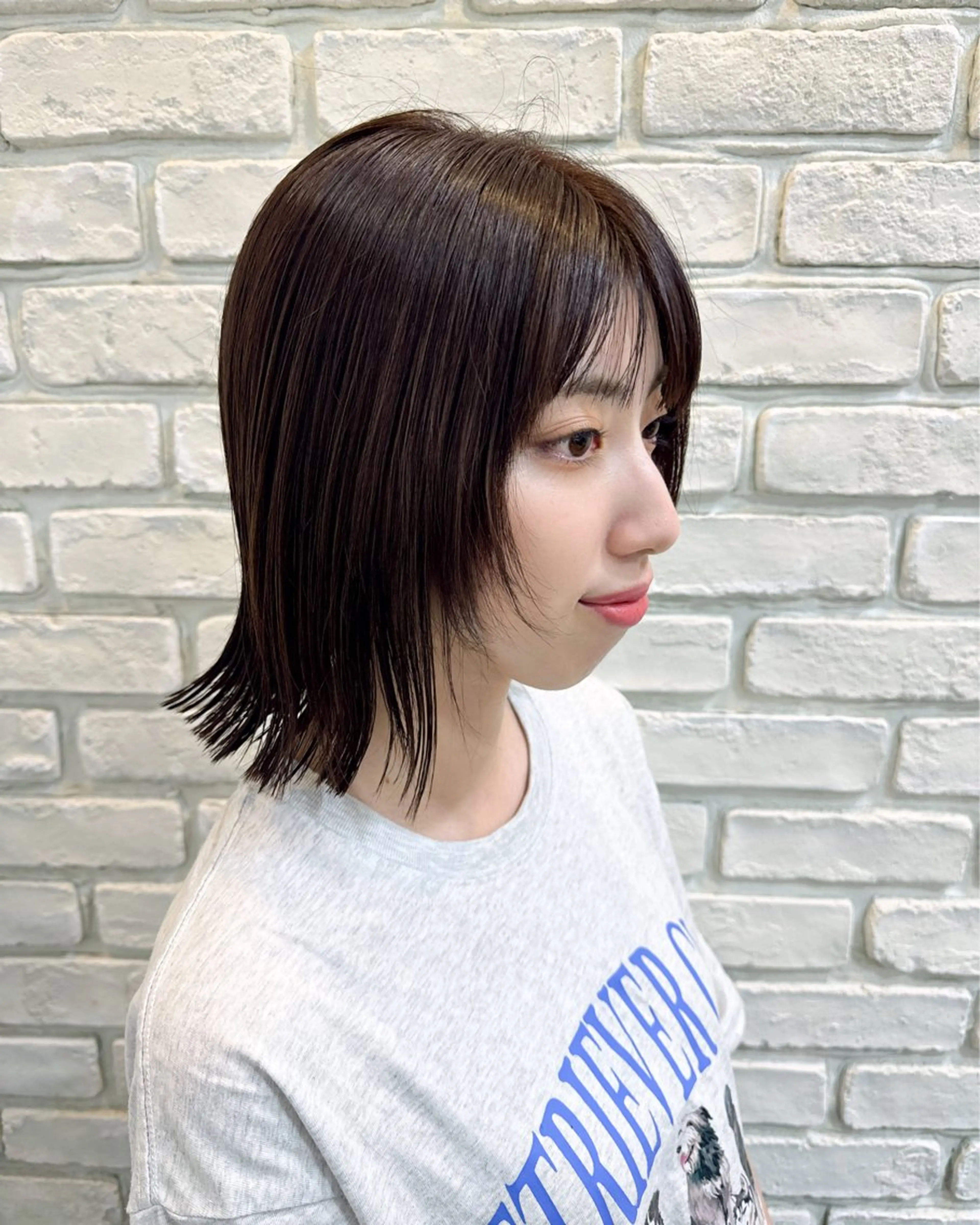 ミディアム 秋山 俊のヘアスタイル