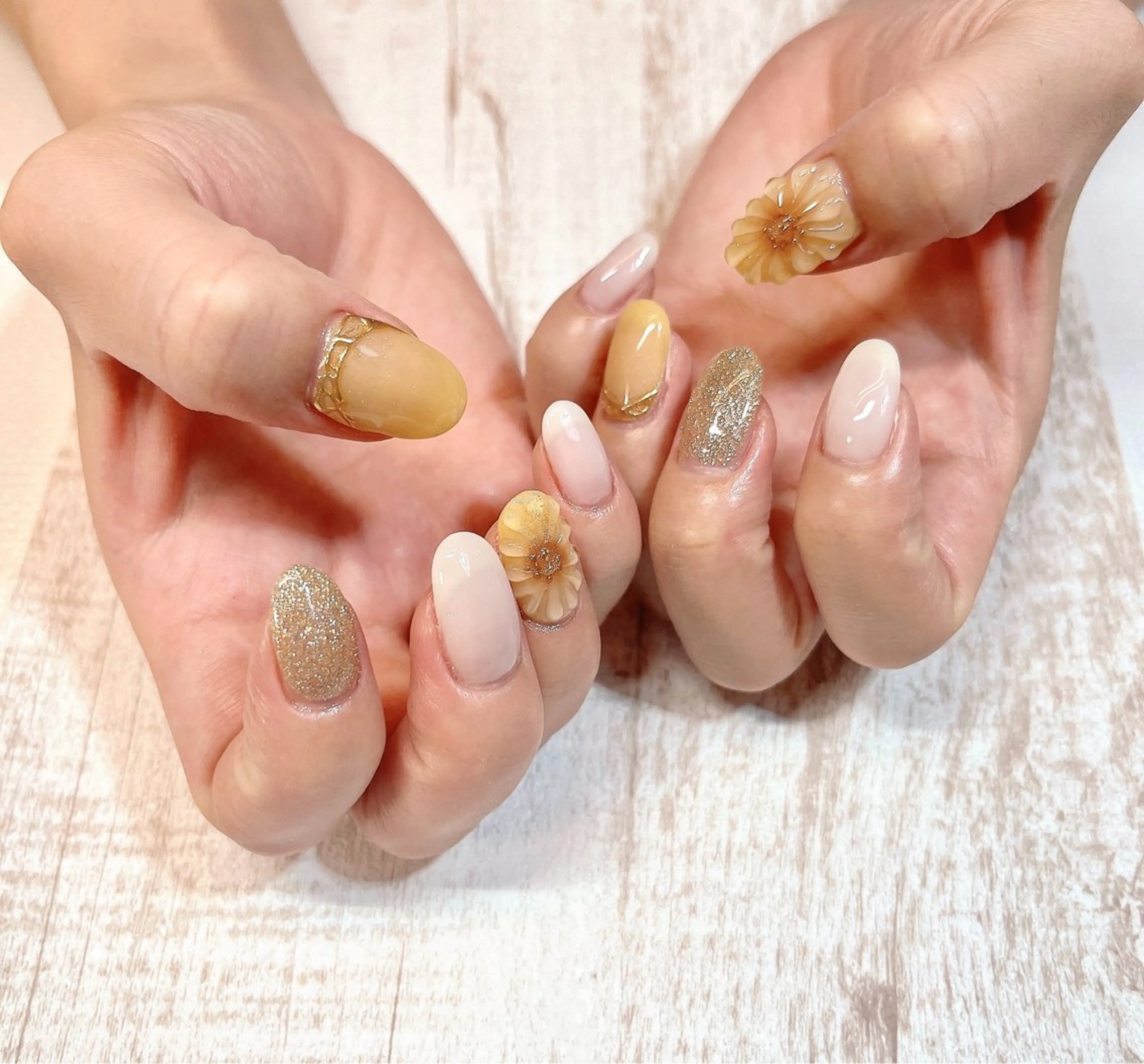 ネイル ハンドネイル LOVE NAIL 💕Sonoのネイルデザイン