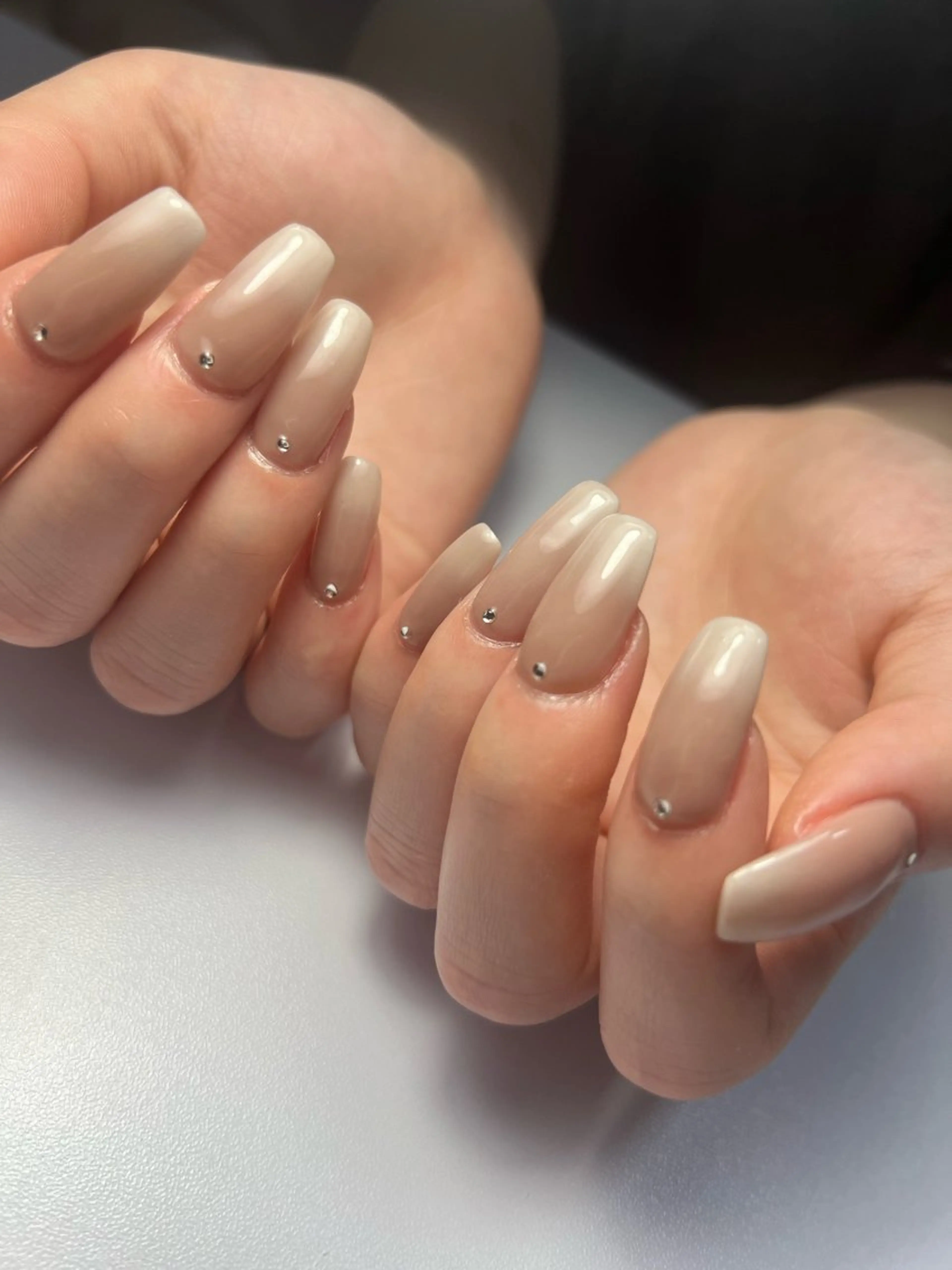 セミロング ハンドネイル diem. ✴︎chikaのネイルデザイン