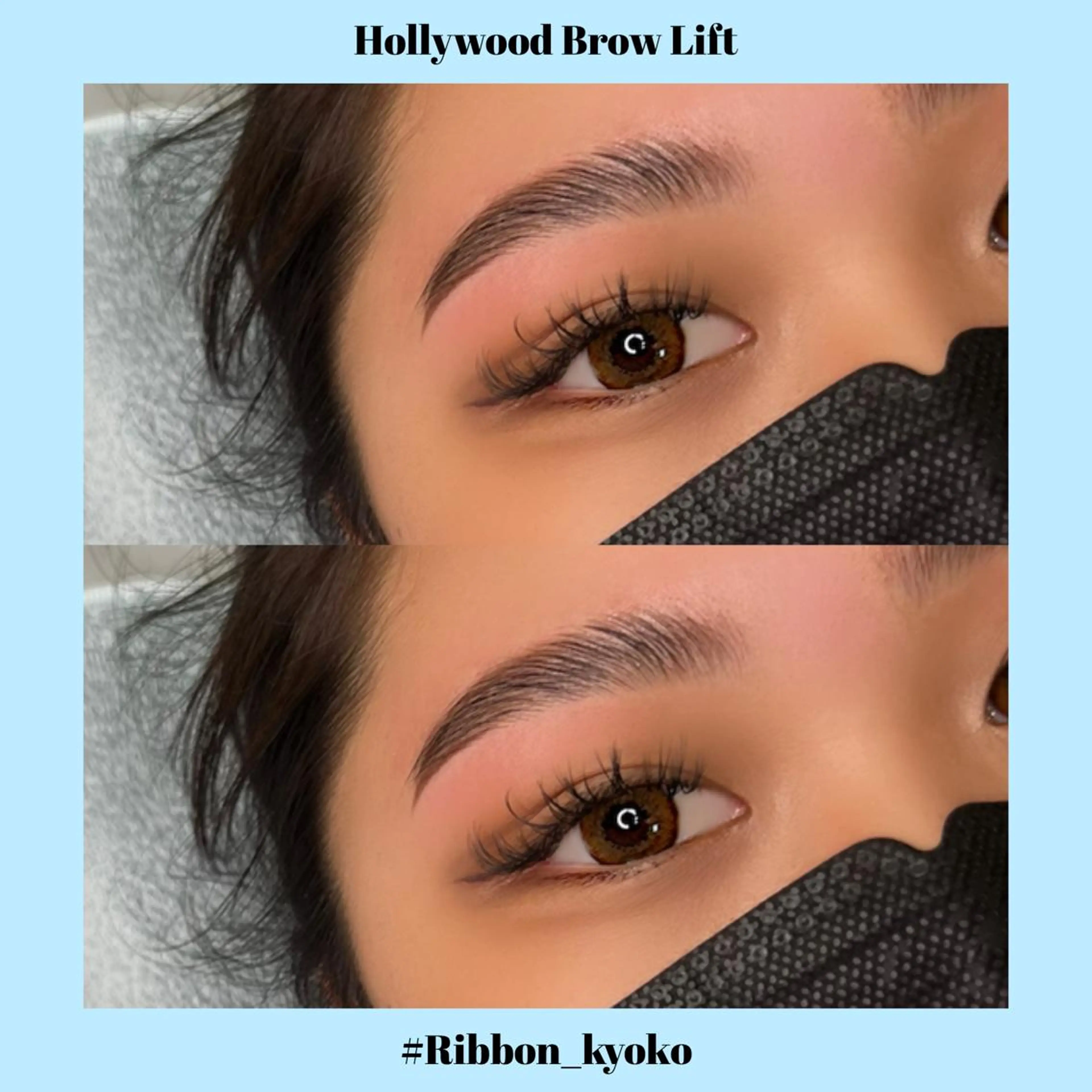 アイブロウ ワックス脱毛 その他(アイブロウ) Ribbon京都駅前店所属・KYOKO 🖤の眉毛・アイブロウイメージ