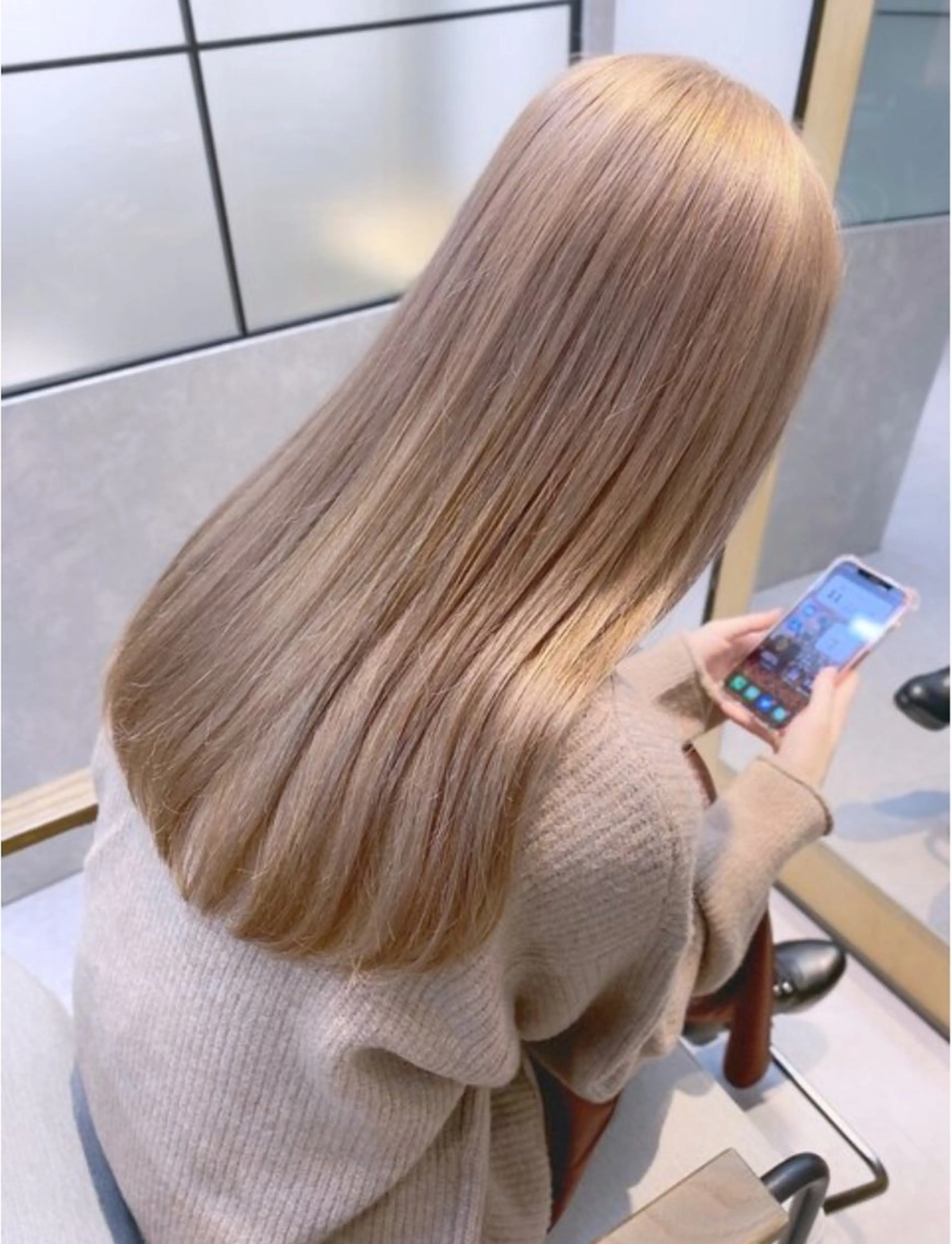 ロング カラー kivi 【キヴィ】所属・似合わせカット Rinka🌻のヘアスタイル