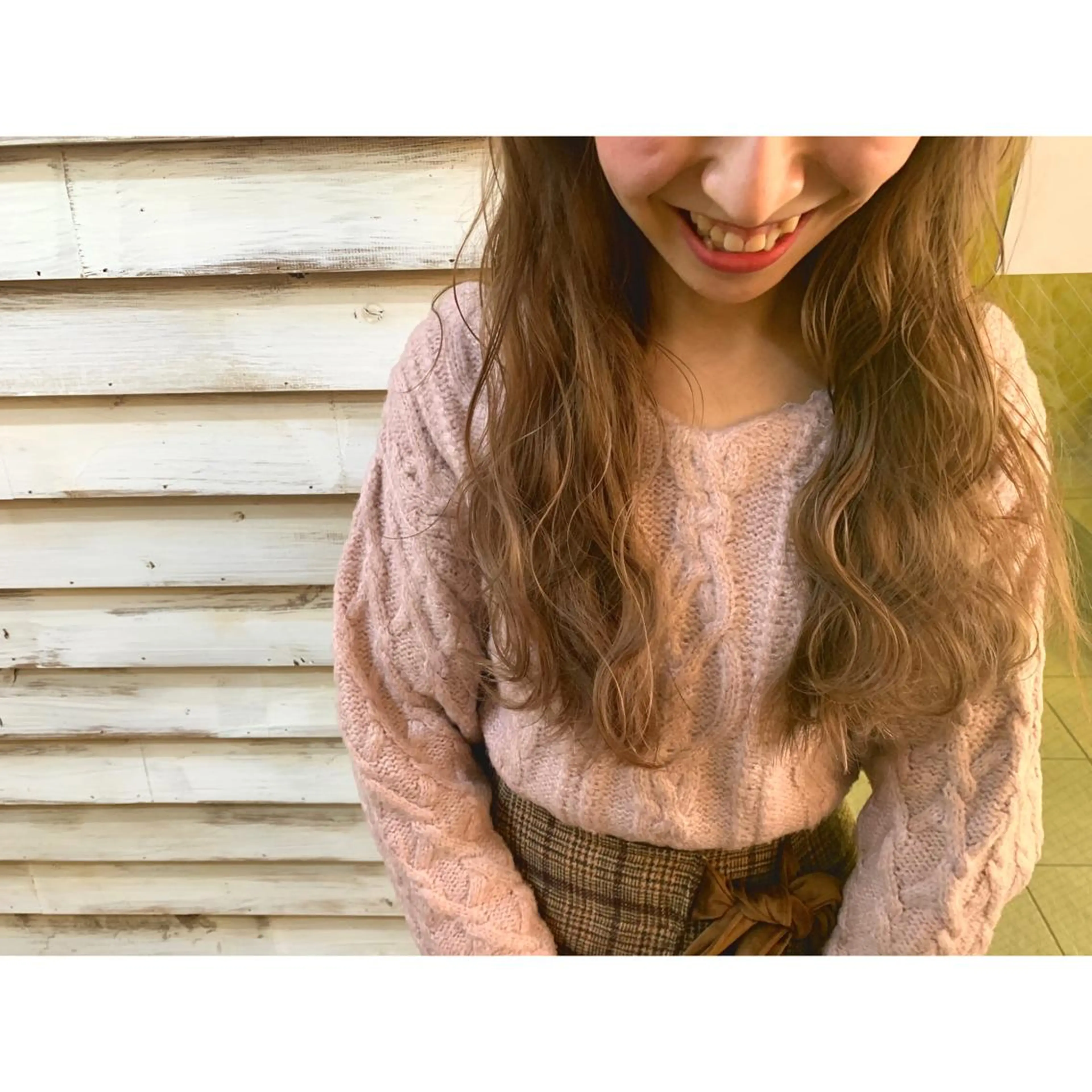ロング カラー ヘアアレンジ a moment所属・山本 果歩のヘアスタイル