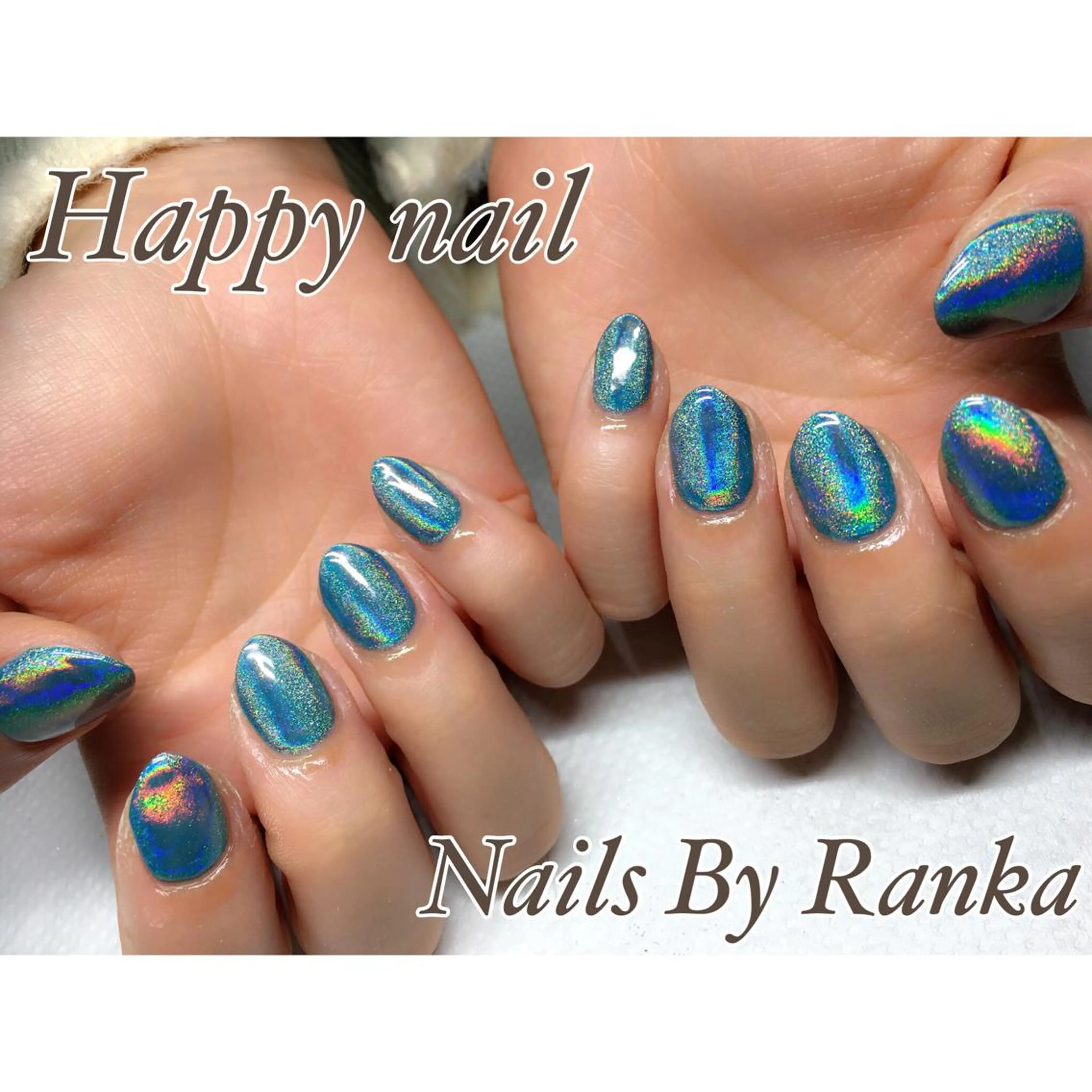 ネイル ミラーネイル Happy Nailのネイルデザイン