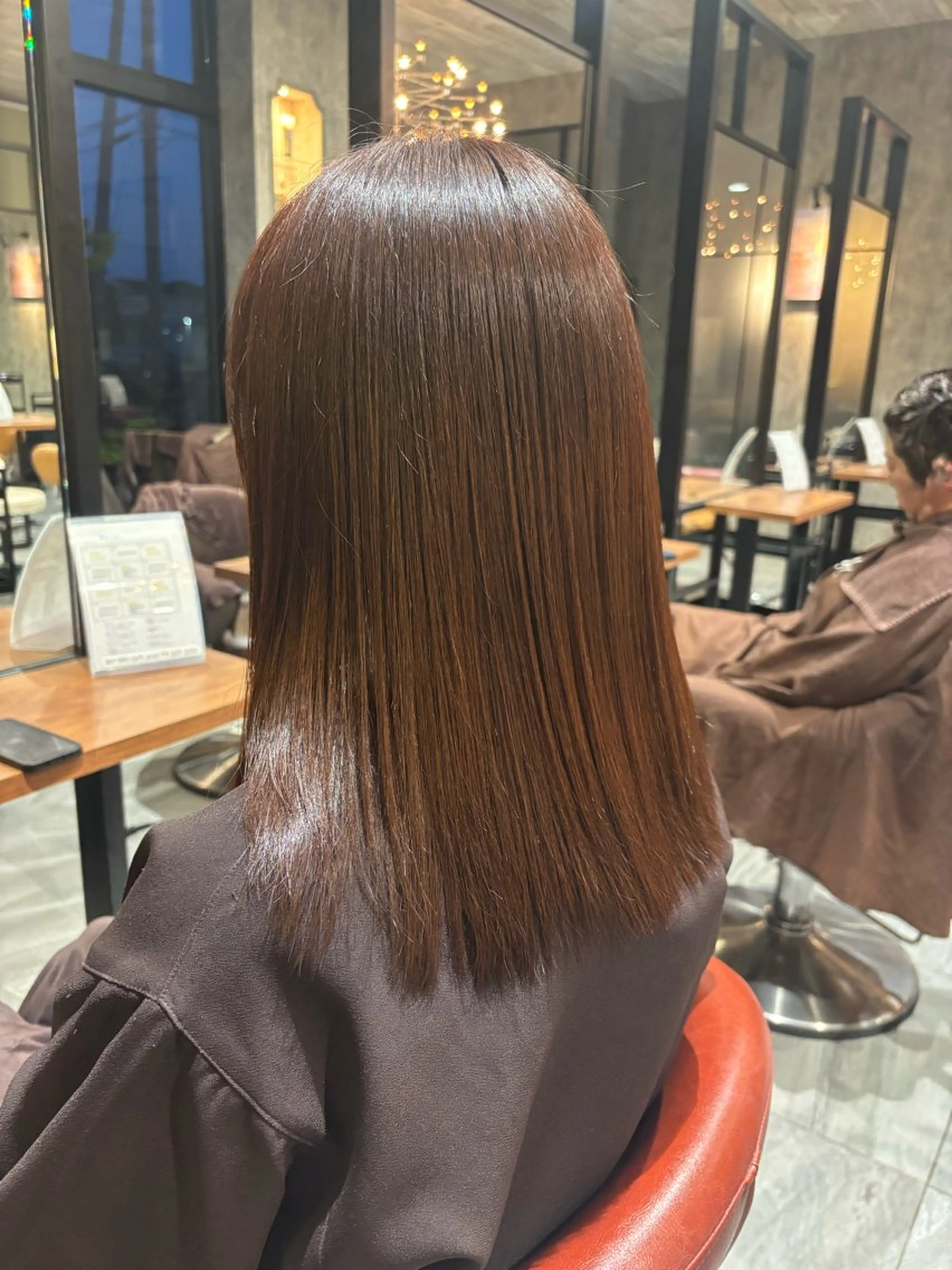 ミディアム トリートメント earth中野山店 西尾　乃朱のヘアスタイル