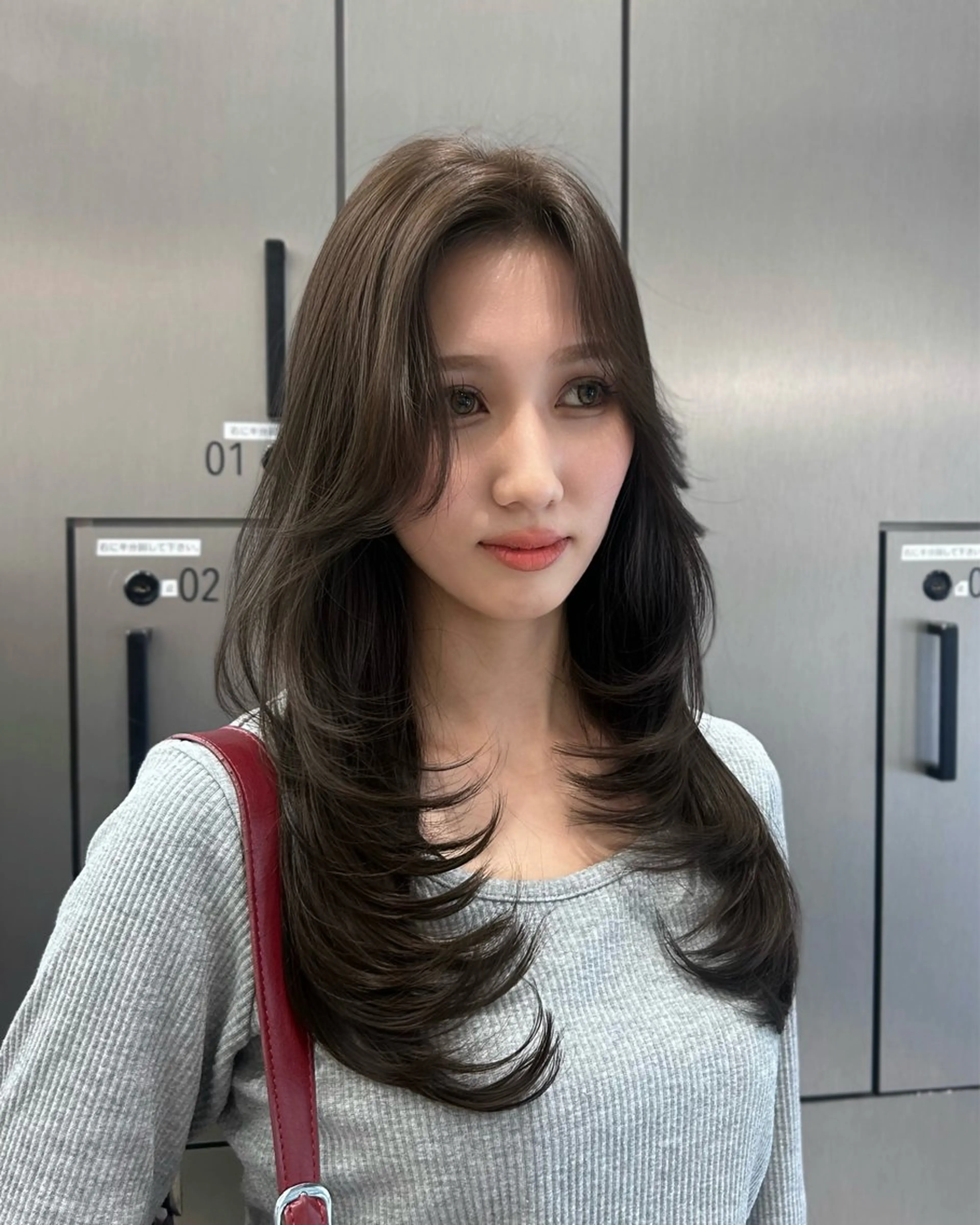 ロング レイヤーカット カット ヘアカラー トリートメント 大人レイヤー/艶髪 🇺🇸TOMONAのヘアスタイル