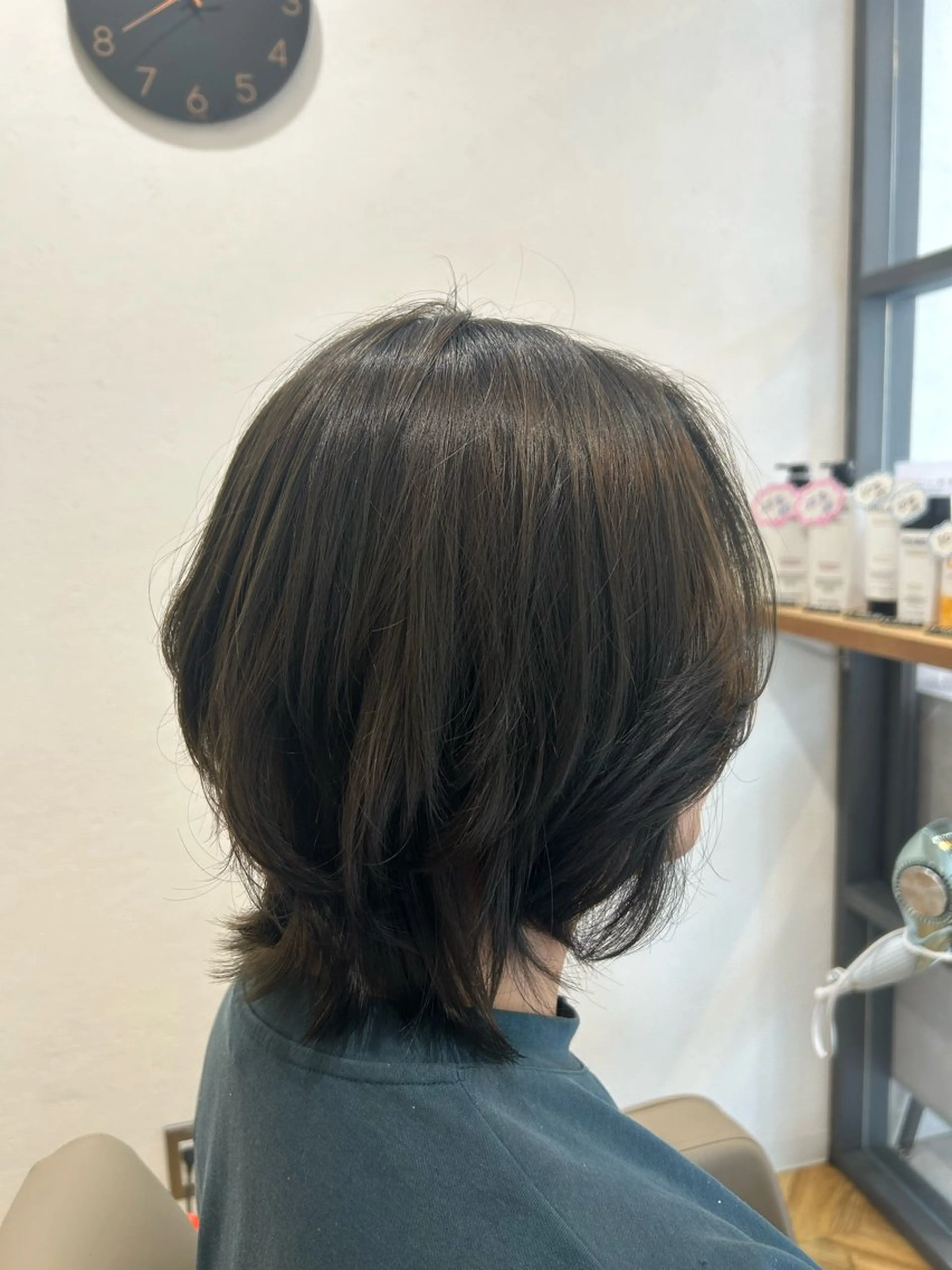 ミディアム カット ヘアカラー hair lune by Aprire（ヘア ルーナ バイ アプリーレ）所属・前田 彩花のヘアスタイル