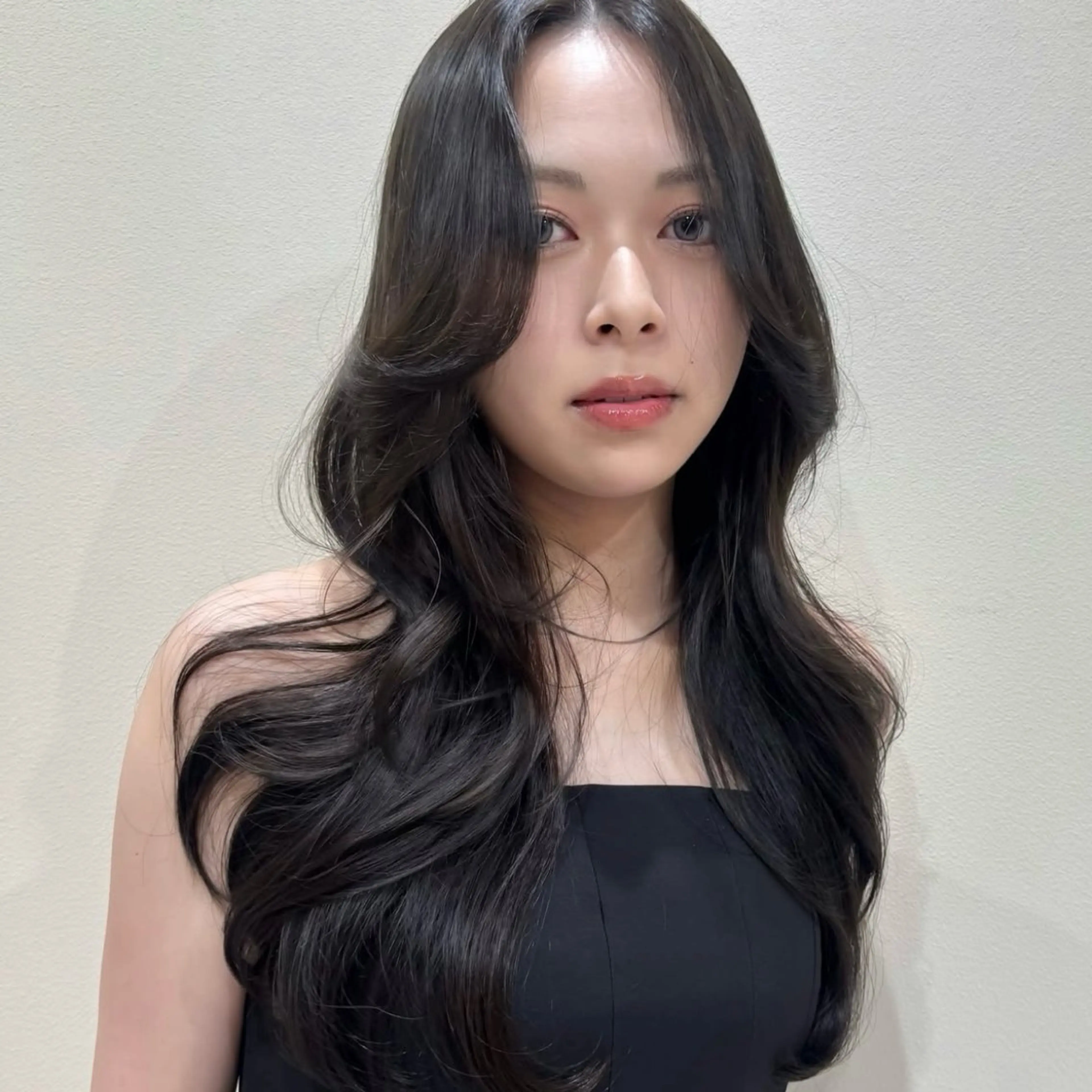 ロング カラー ブラウンカラー 透明感カラー グレージュ オリーブカラー ピンクカラー カット ヘアカラー CHAINON CENTREのヘアスタイル