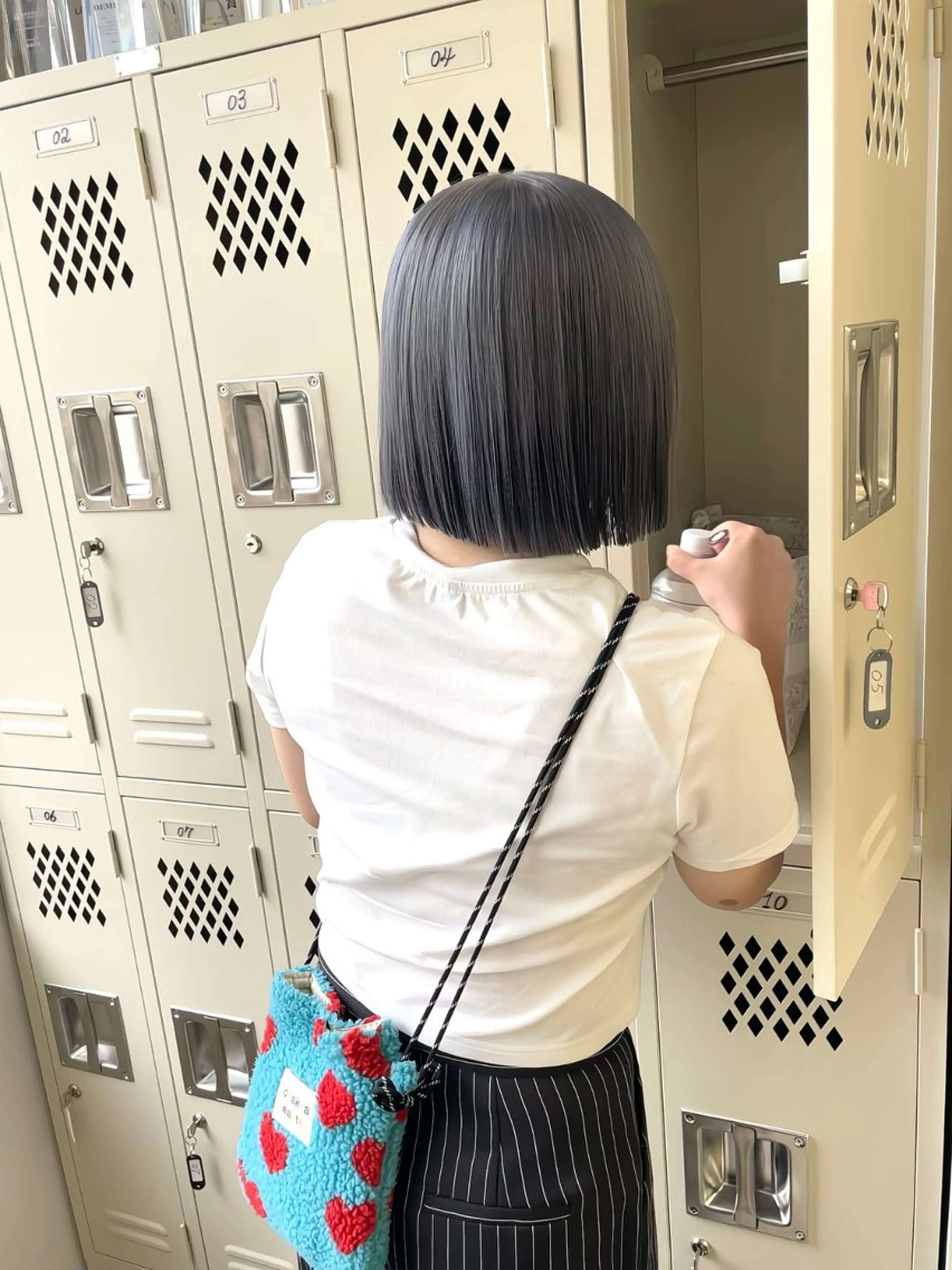 ショート カラー 大人可愛い/透明感 カラー🐰RINAのヘアスタイル
