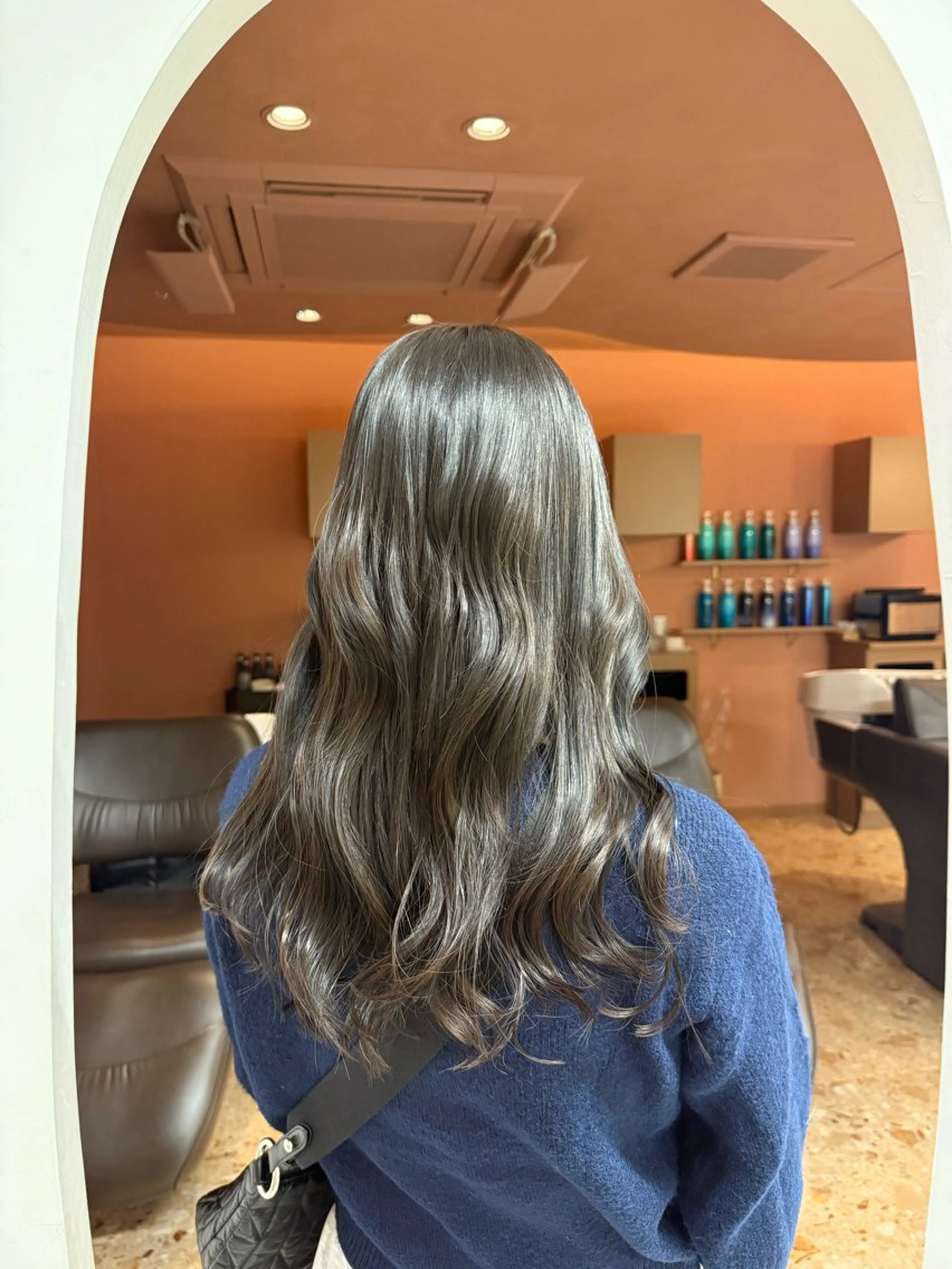 ロング カット トリートメント ヘッドスパ 🍓mito/ デザインカラー🍓のヘアスタイル