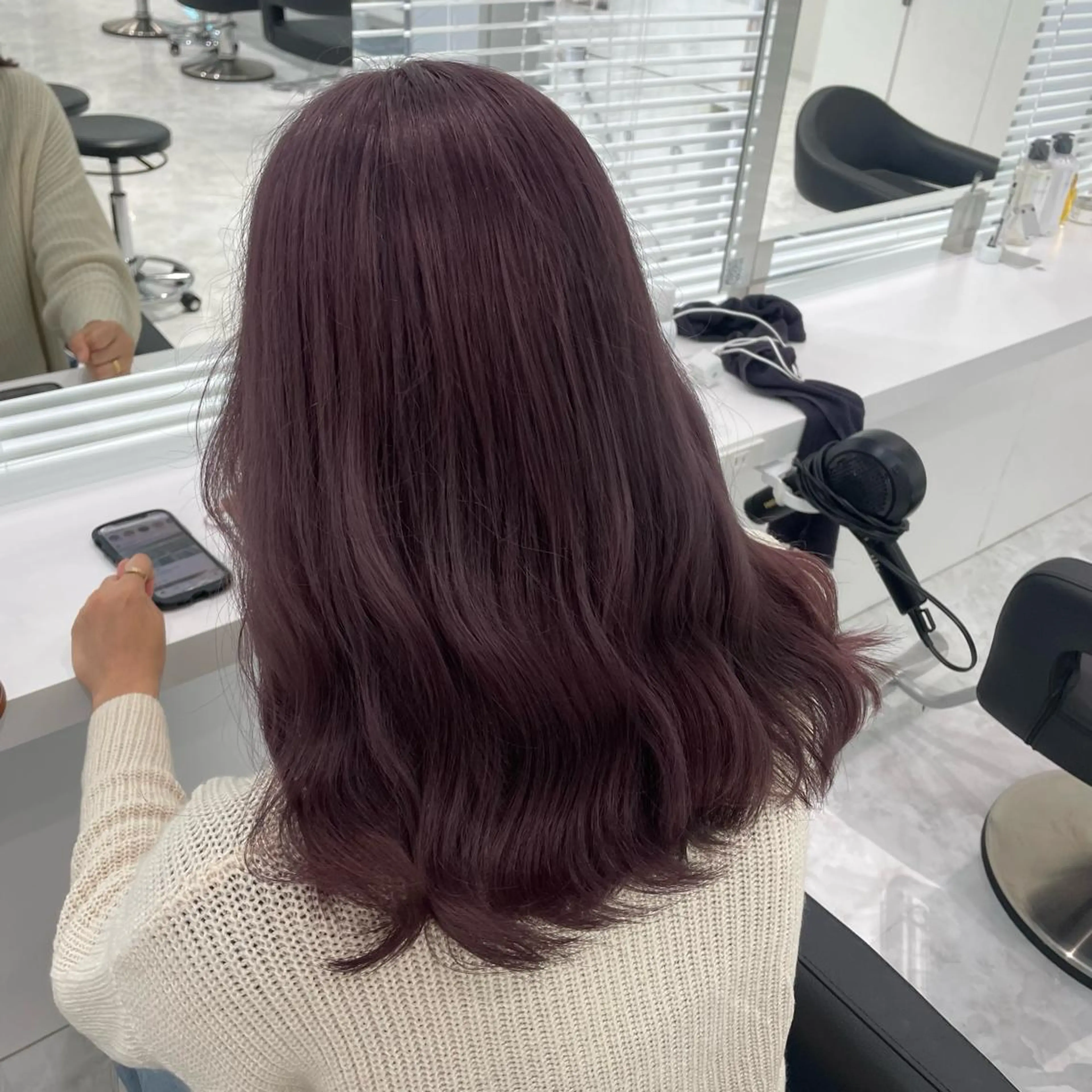 ミディアム 大人っぽ上品🤍韓国 レイヤー🤍ふうがのヘアスタイル