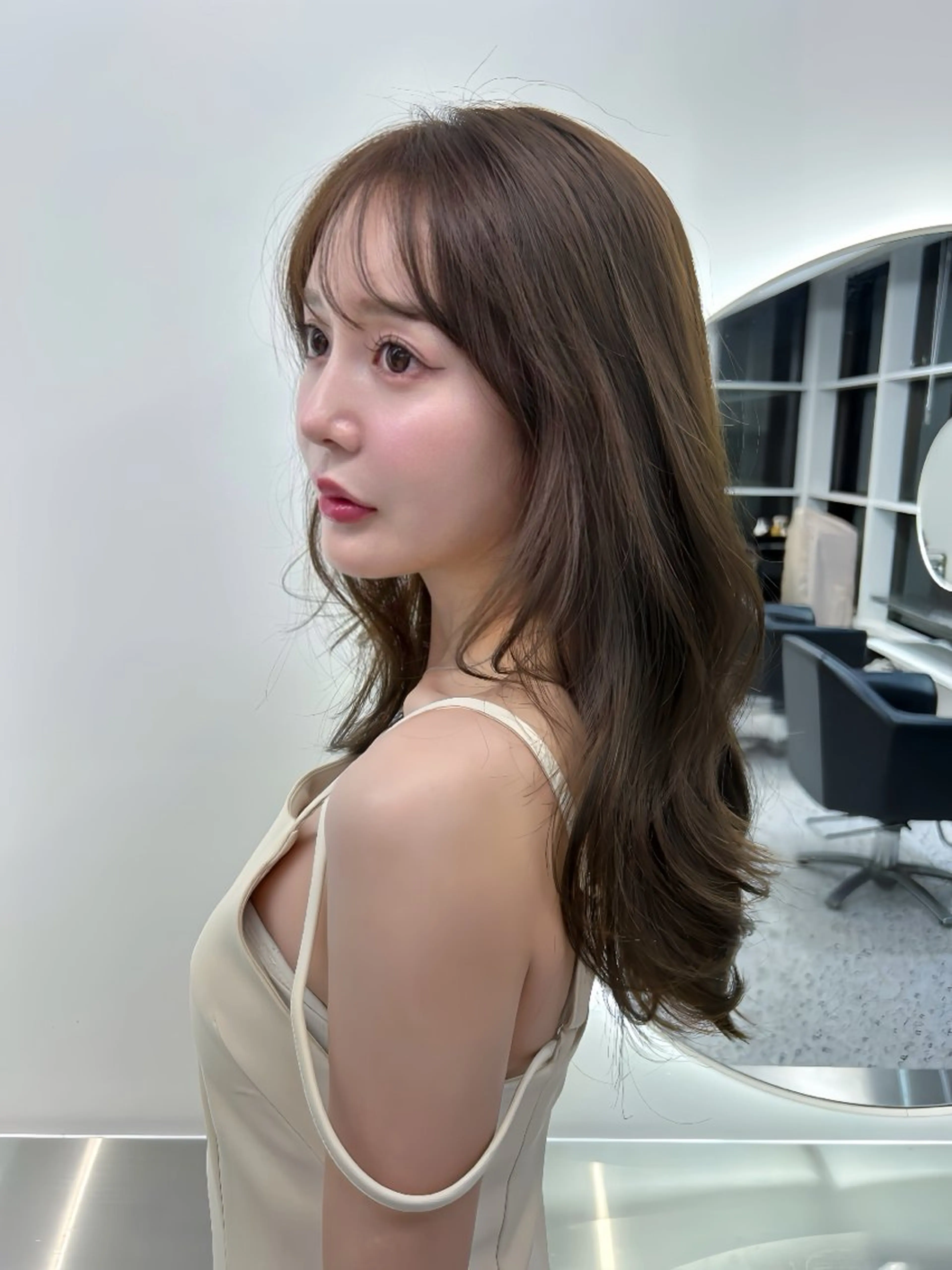 ロング カラー カット ヘアカラー 渋谷/駅近/徒歩4分 /生田レイのヘアスタイル