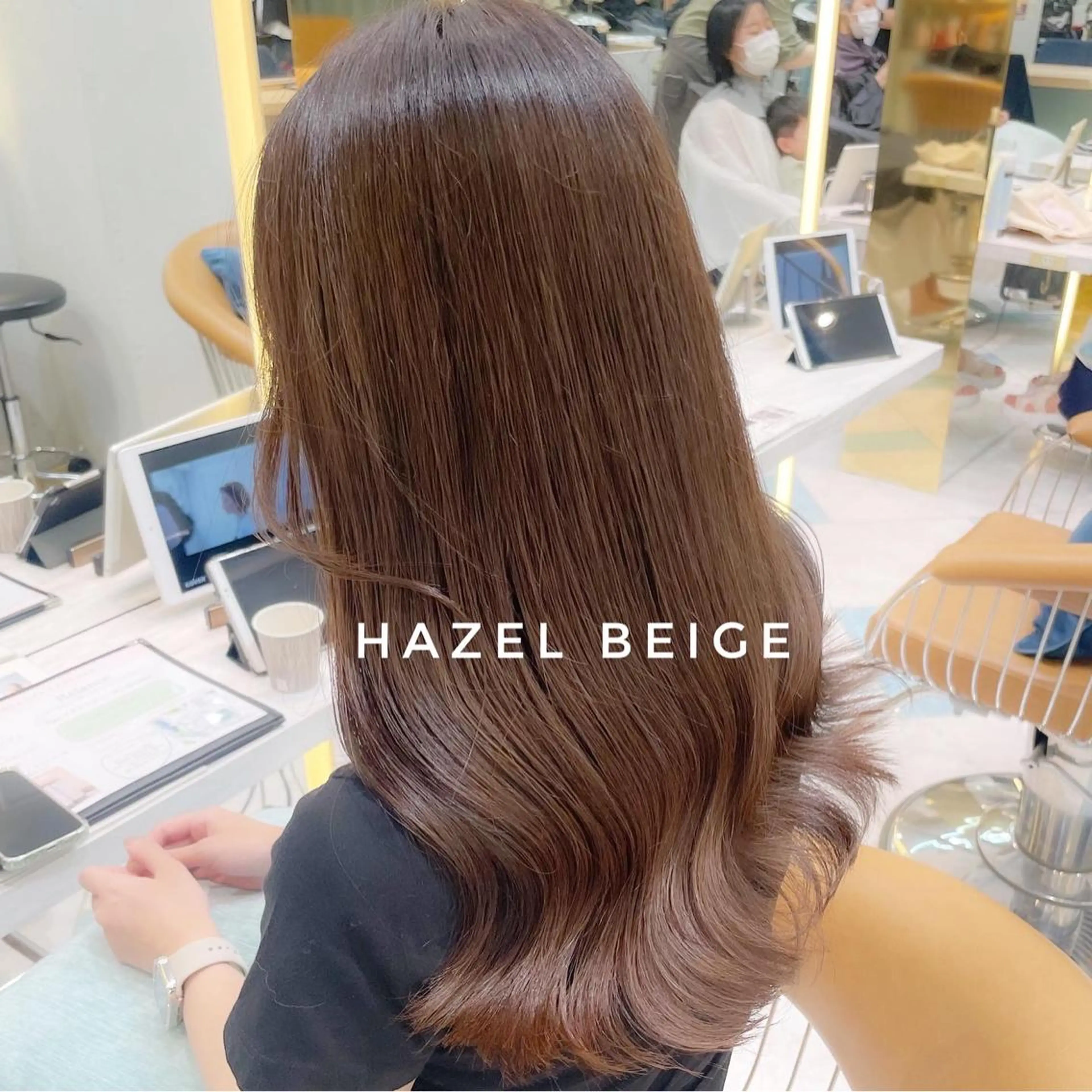 ロング 産休中2026.4月 復帰予定/野崎華代のヘアスタイル