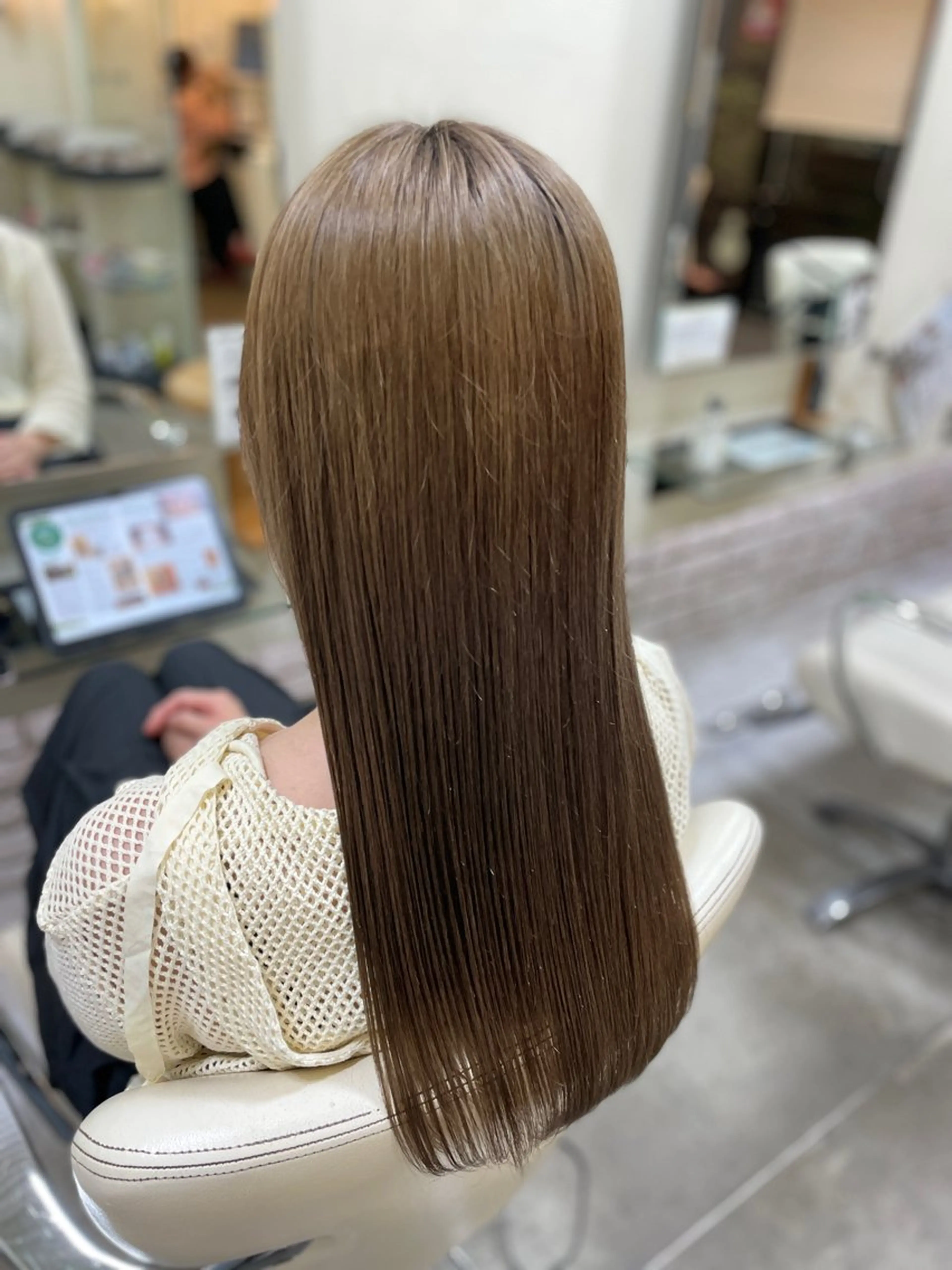 ロング カット トリートメント ヘアメイクニューヨーク根津店所属・リニューアルオープン ☆根津店齋藤のヘアスタイル