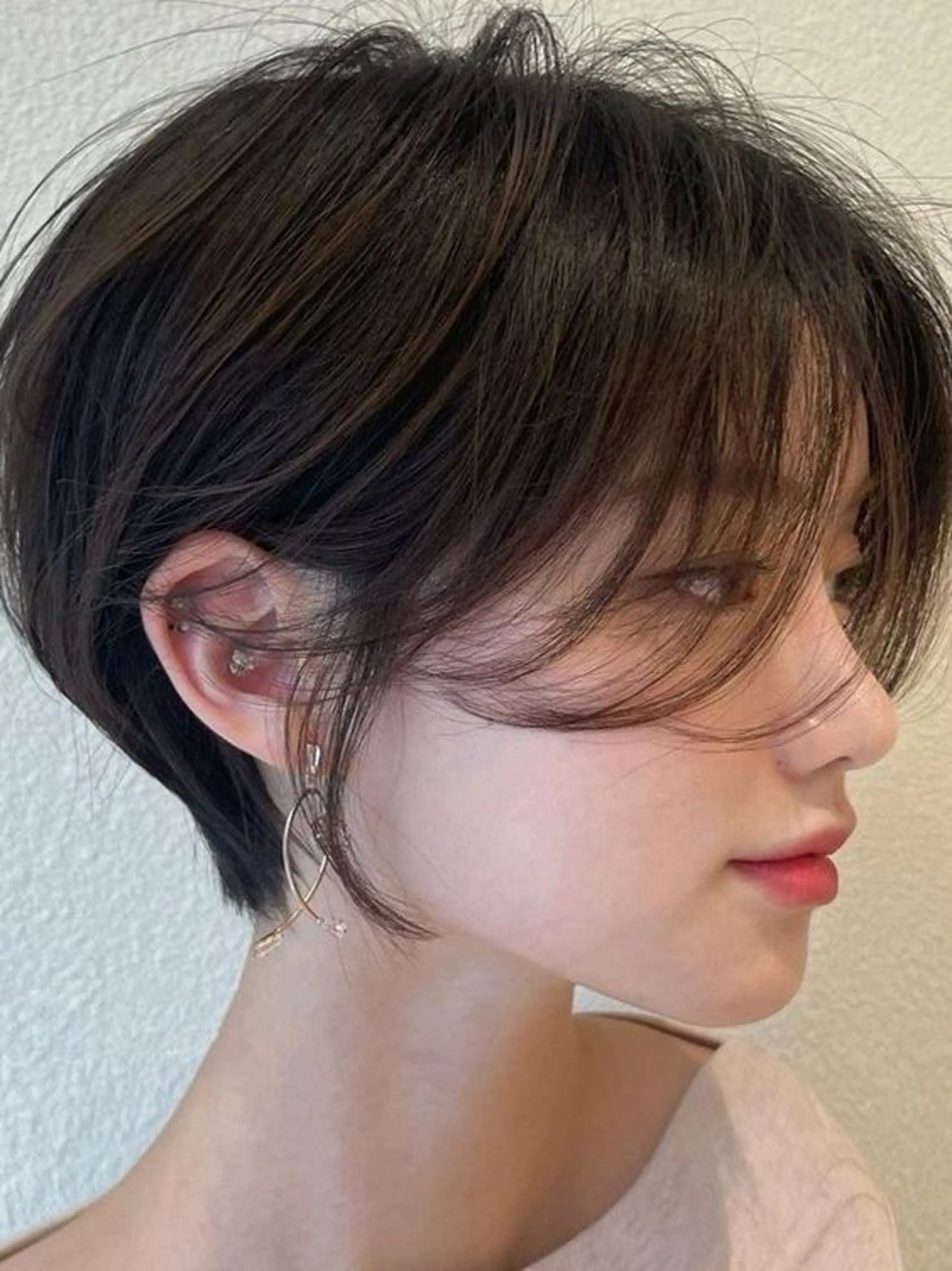 ショート ショートヘア 透け感hair/ ボブ/大世のヘアスタイル