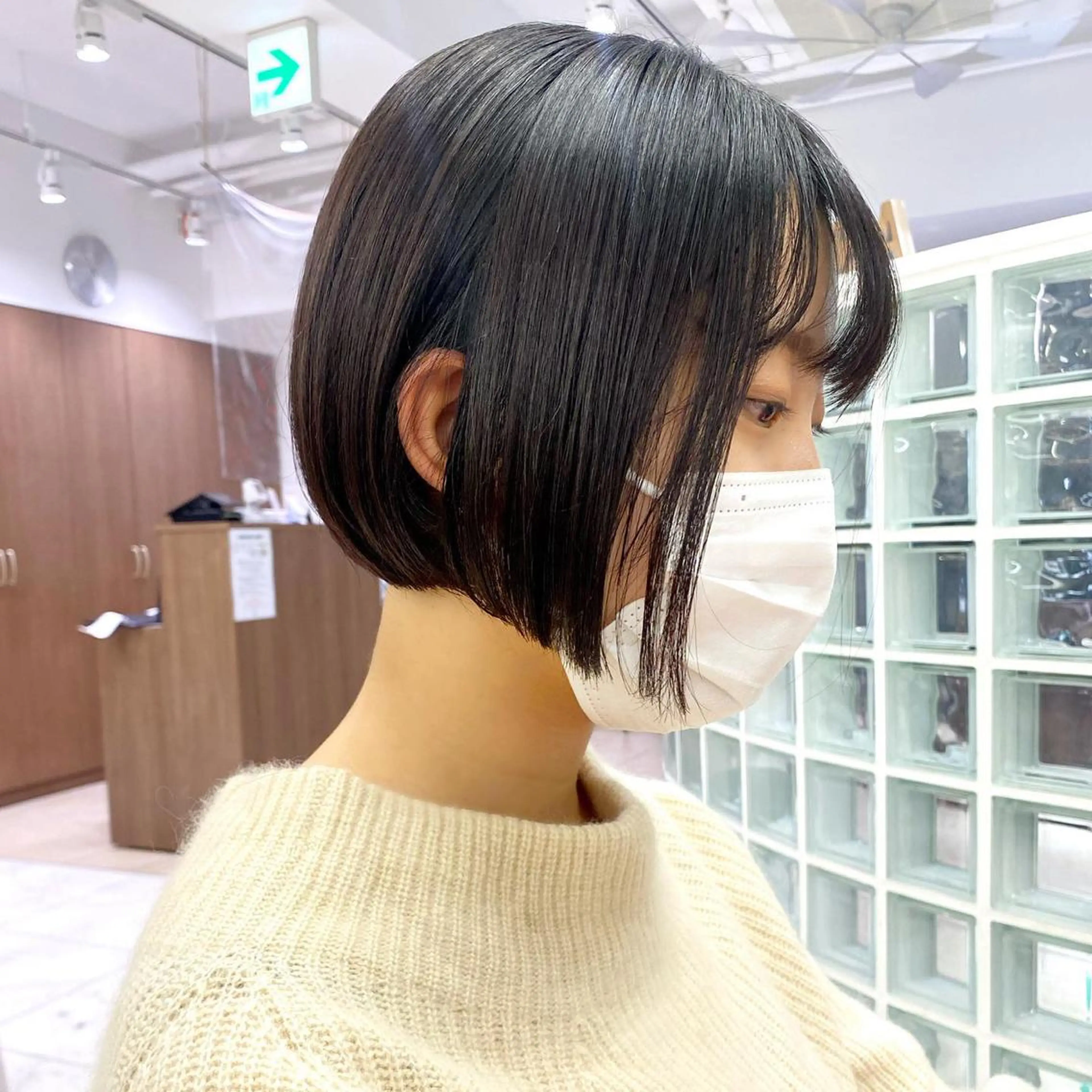ショート ボブ カット 西山梨々/ボブ/ ショート/レイヤーのヘアスタイル