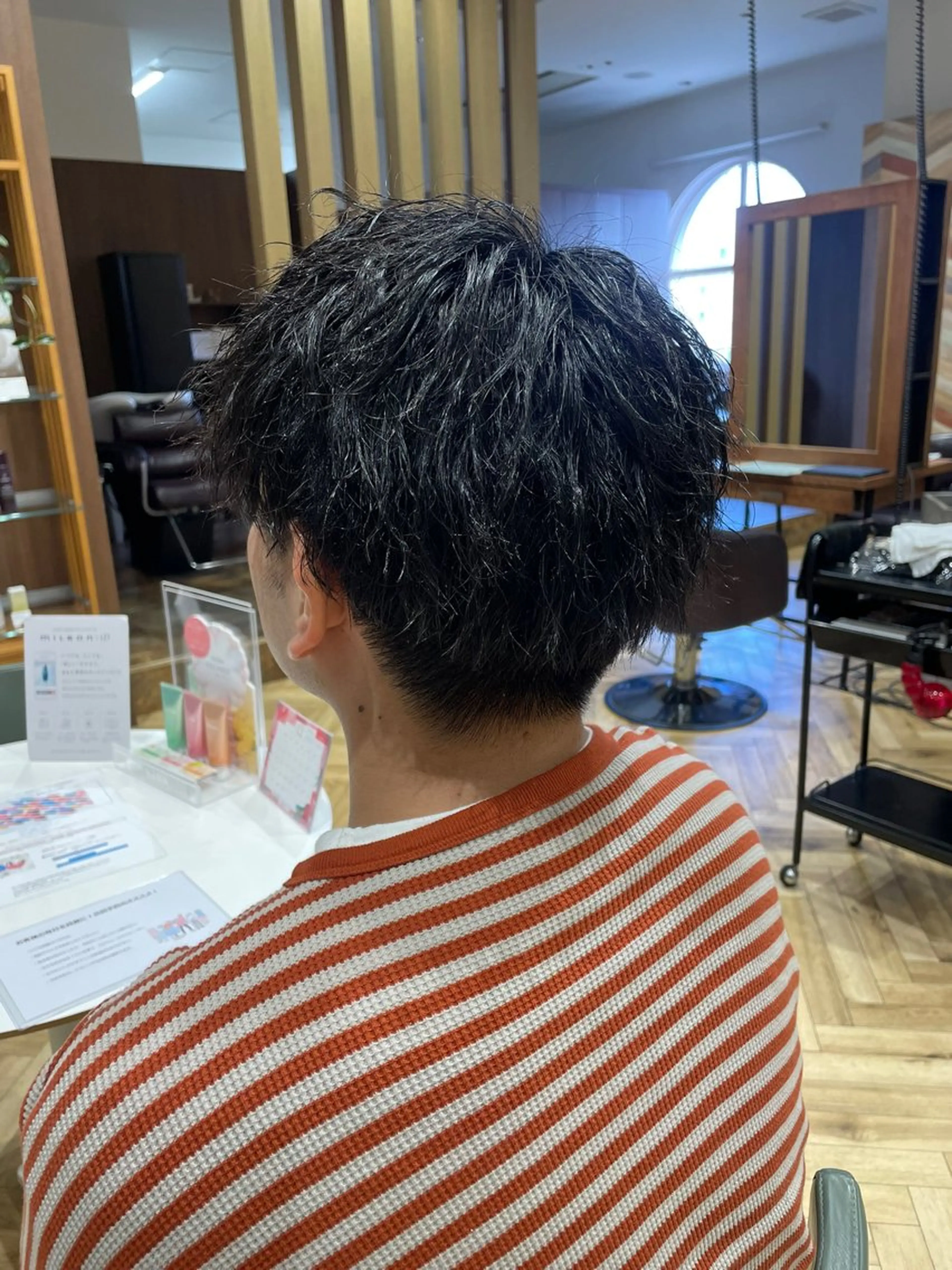 メンズ キルンサンピアン所属・ナチュラルカラー 児玉優香のヘアスタイル