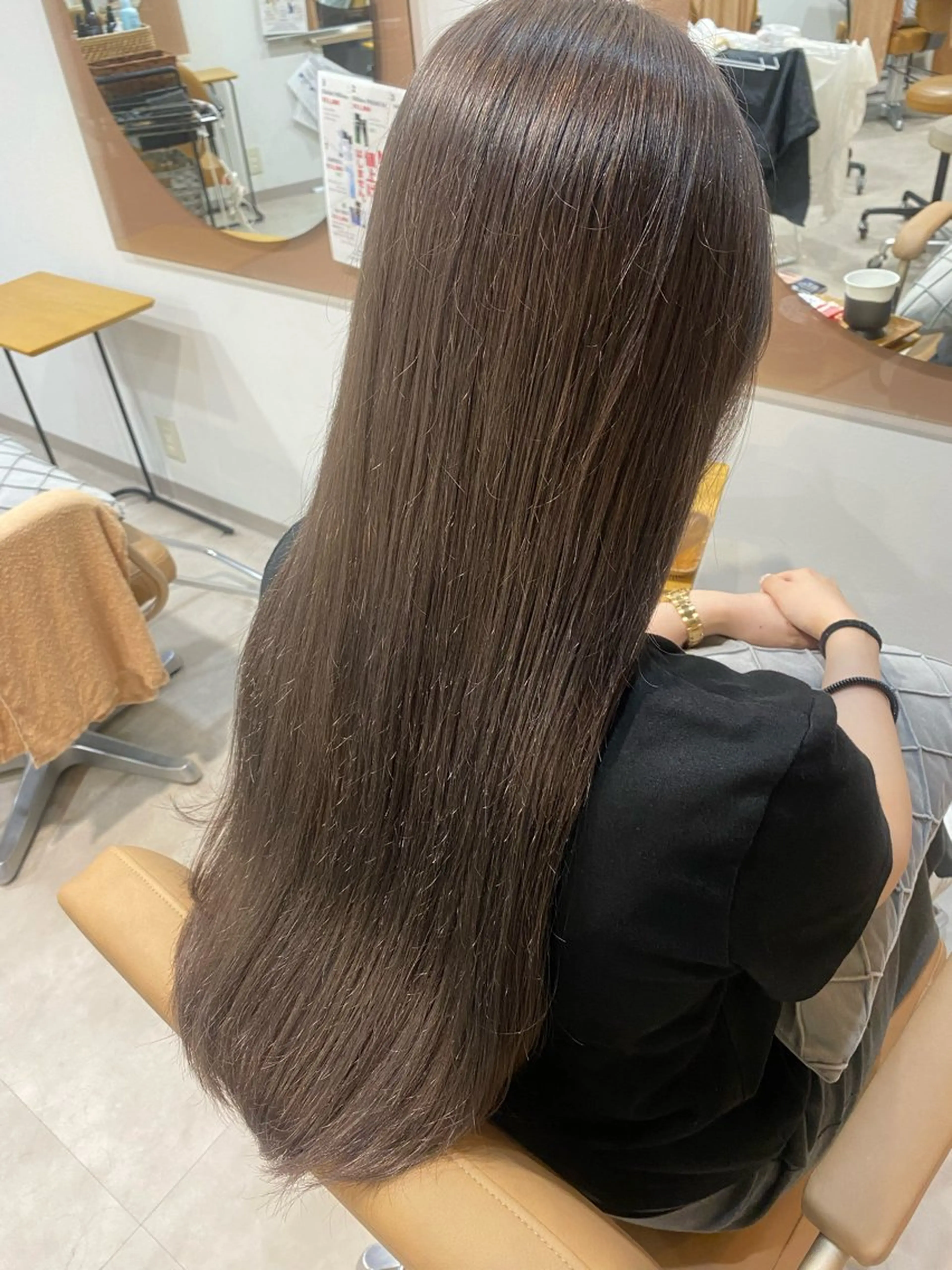 ロング 水口 莉央のヘアスタイル