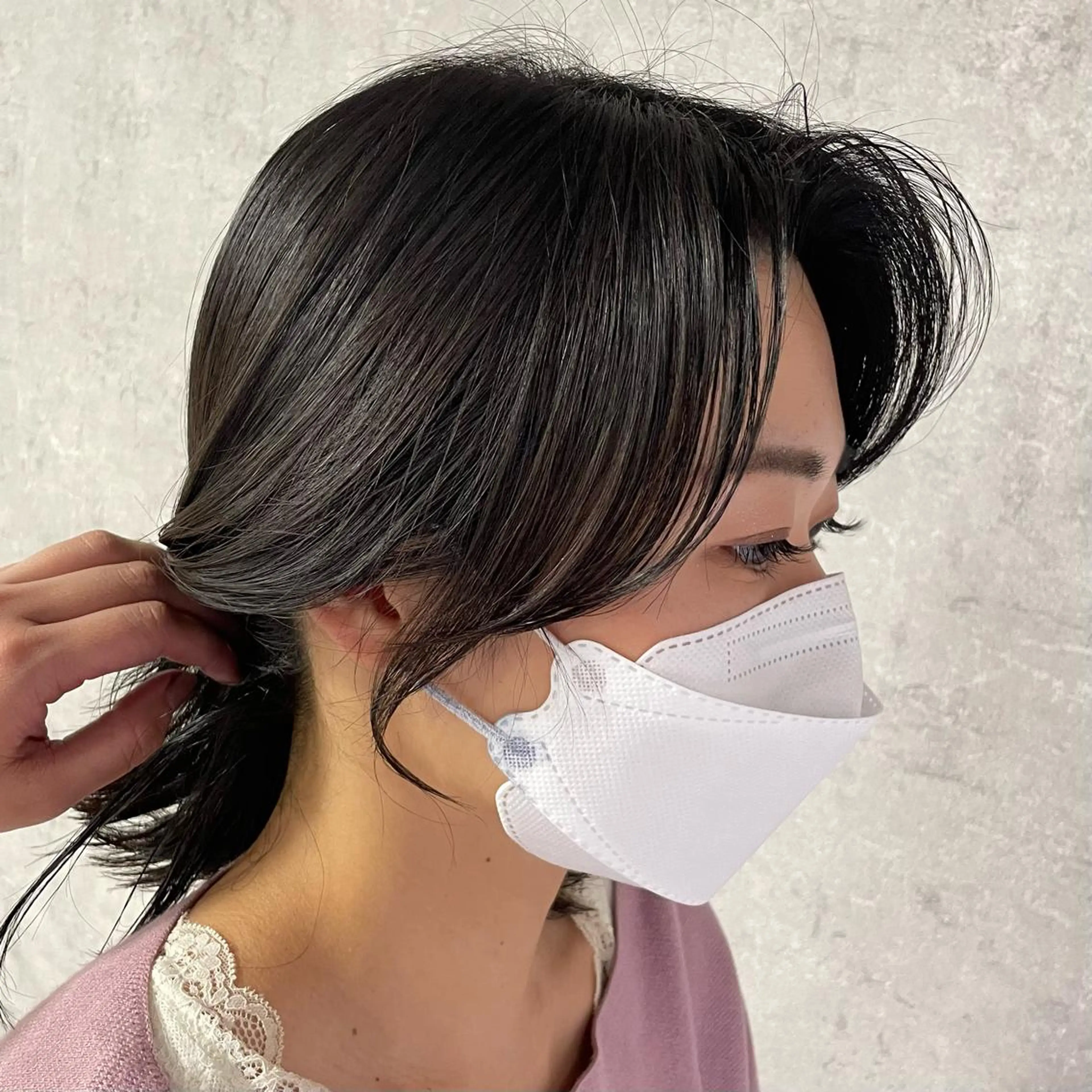 ミディアム トレンド韓国ヘア 🇰🇷のんのヘアスタイル