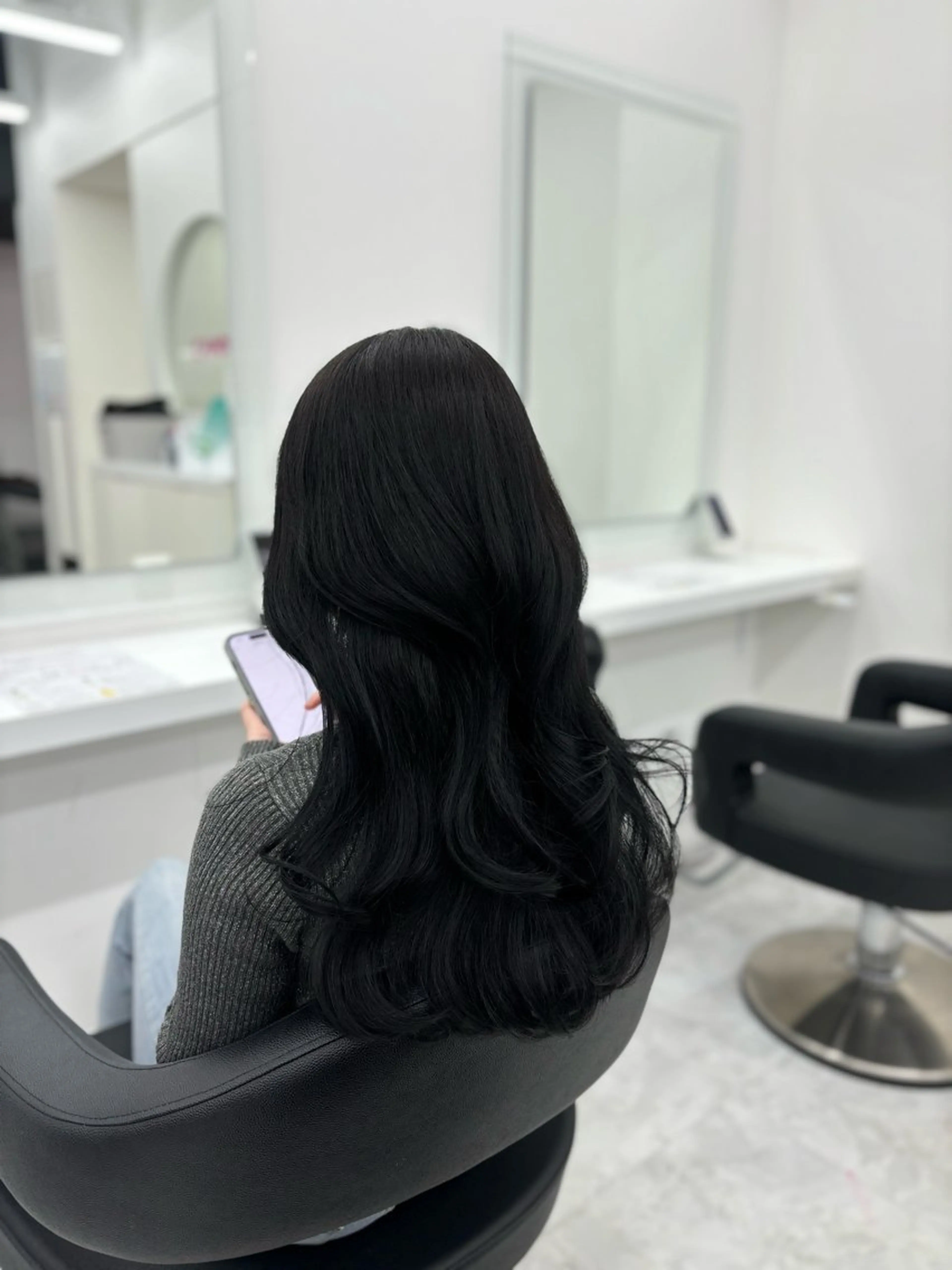 ロング カラー ヘアカラー トリートメント 🤍レイヤー/顔周り 暖色hirari🤍のヘアスタイル