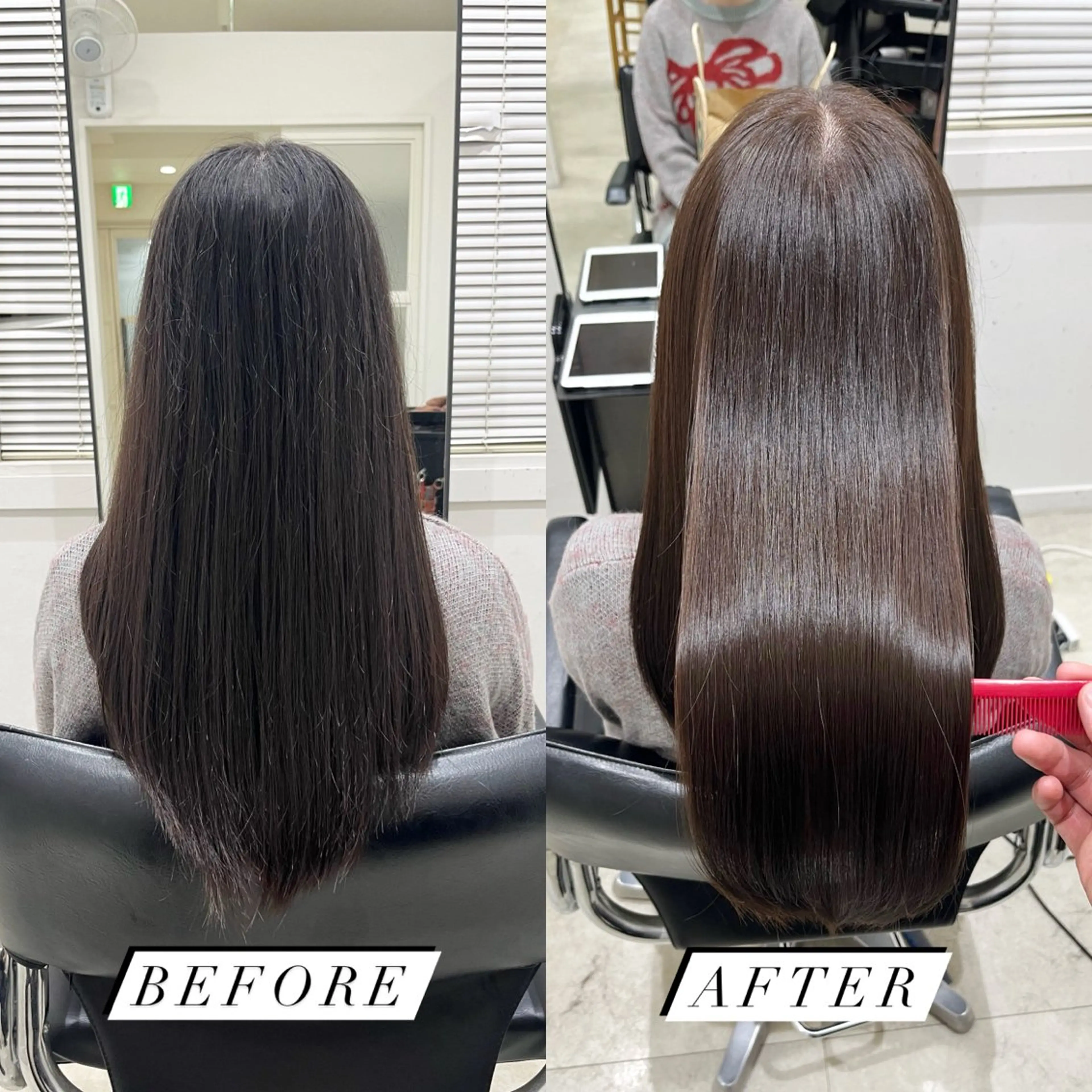 【ご新規様限定💕】美髪カラー+水素トリートメント(ロング料金無し)#暖色#寒色#黒染め#ブラウン#グレージュ#オリーブの写真