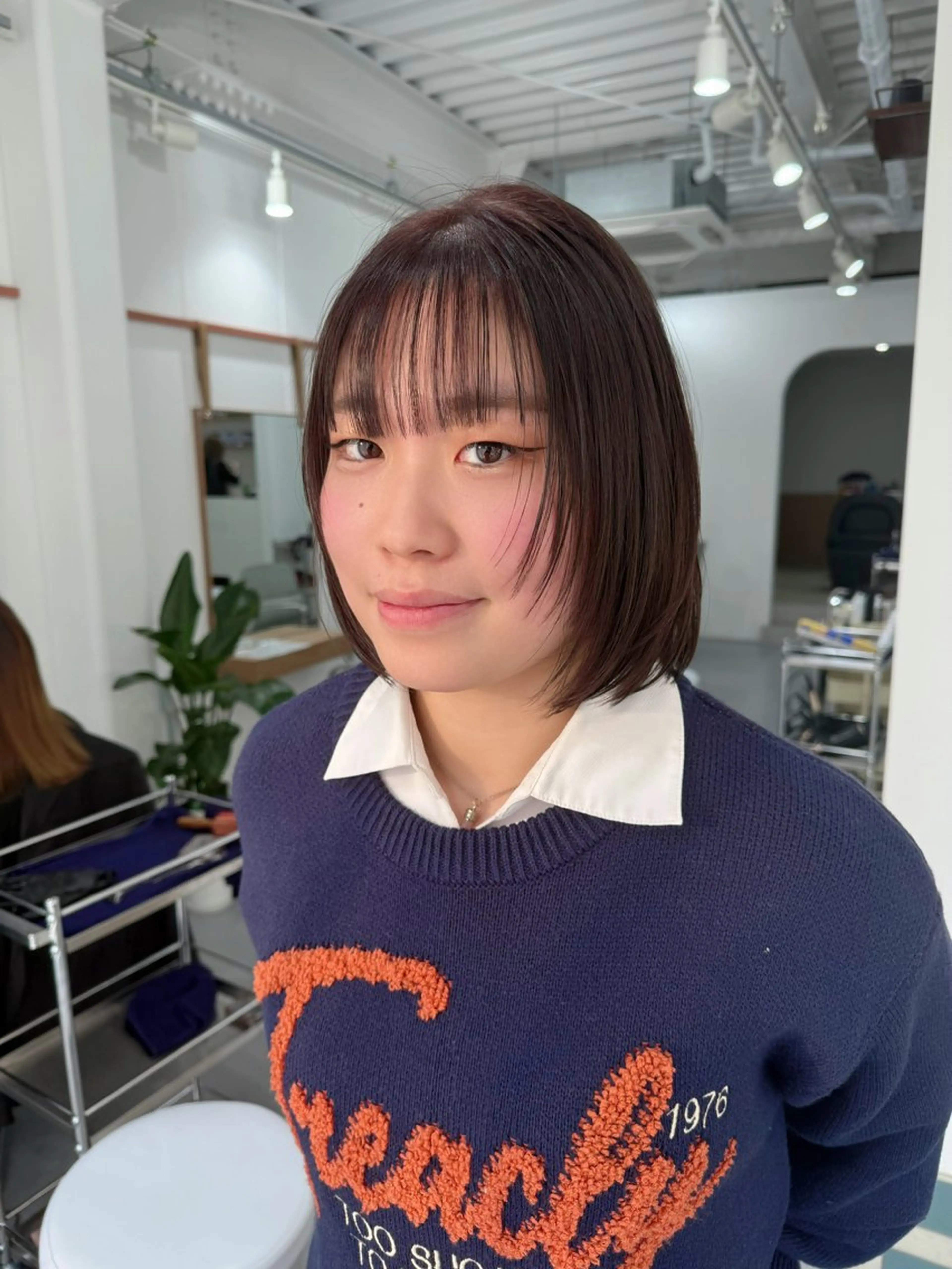 ショート ボブレイヤー ボブ レイヤーカット カット ヘアカラー KUTEN所属・岐阜パーマ/透明感 カラー/Genkiのヘアスタイル