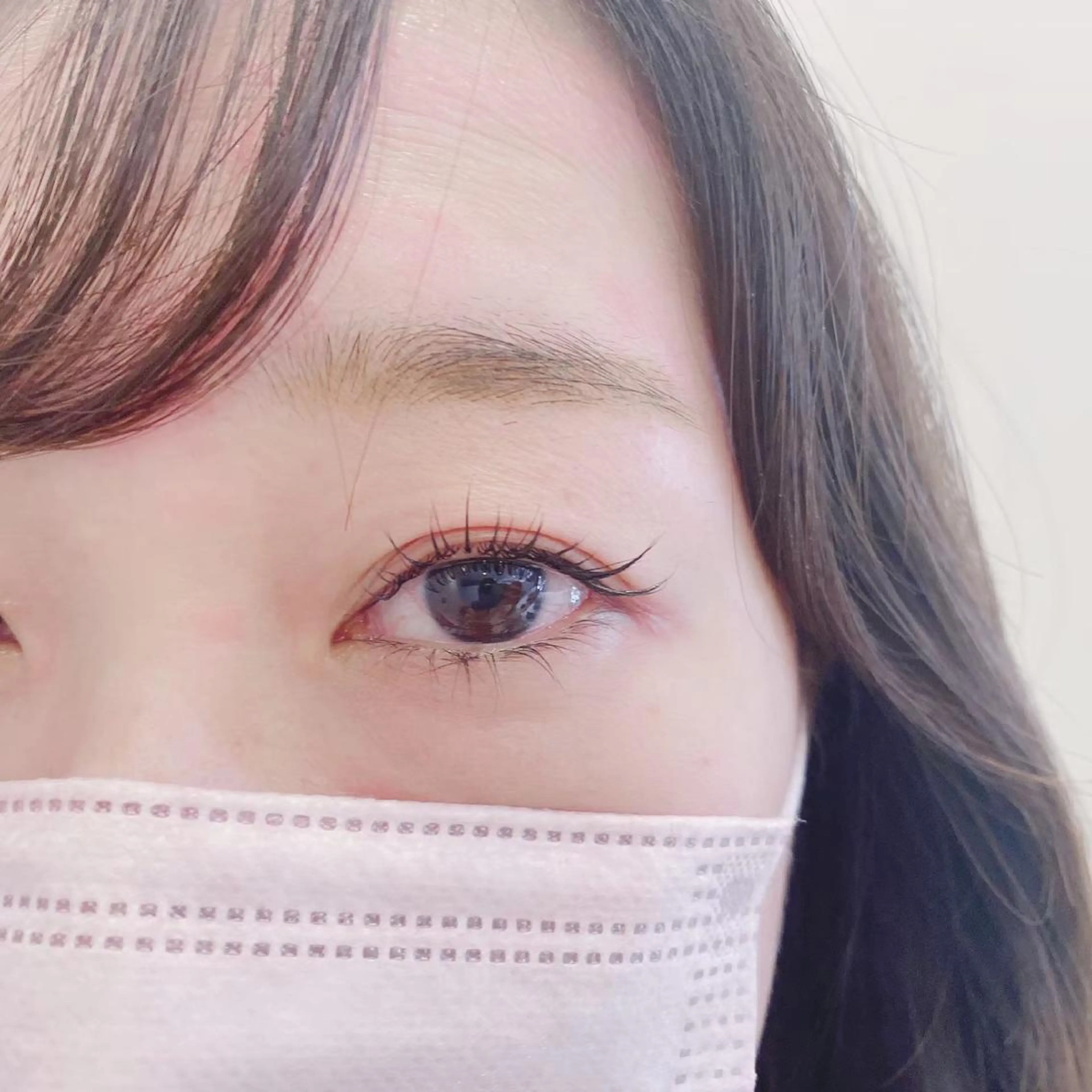 マツエク・マツパ 顔まわり/レイヤー 🌼MIU🌼のヘアスタイル