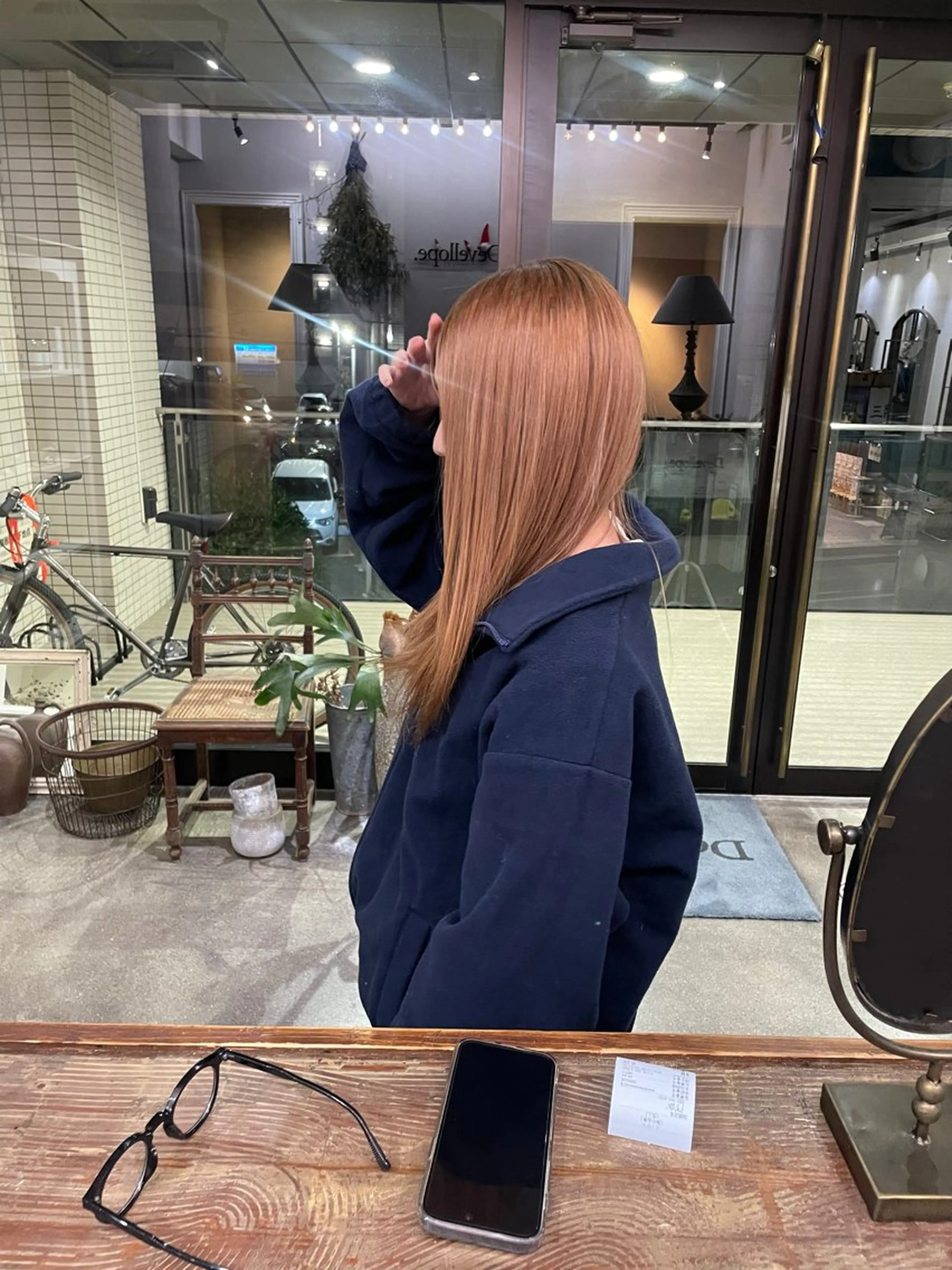 カラー ベージュカラー ブリーチ 透明感カラー 沼田 彩虹のヘアスタイル
