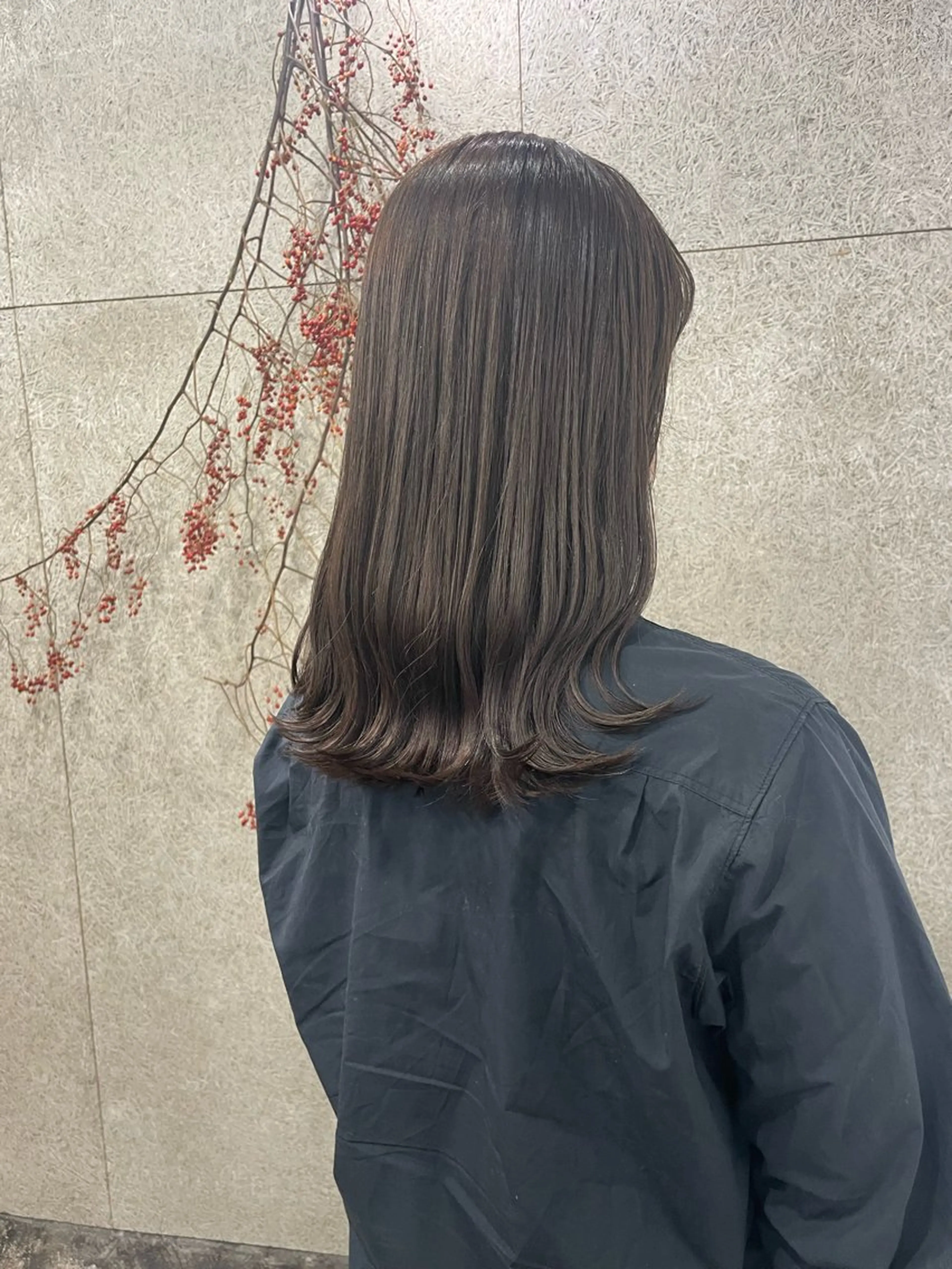 ロング カラー ベージュカラー 透明感カラー オレンジ shiba tomomiのヘアスタイル