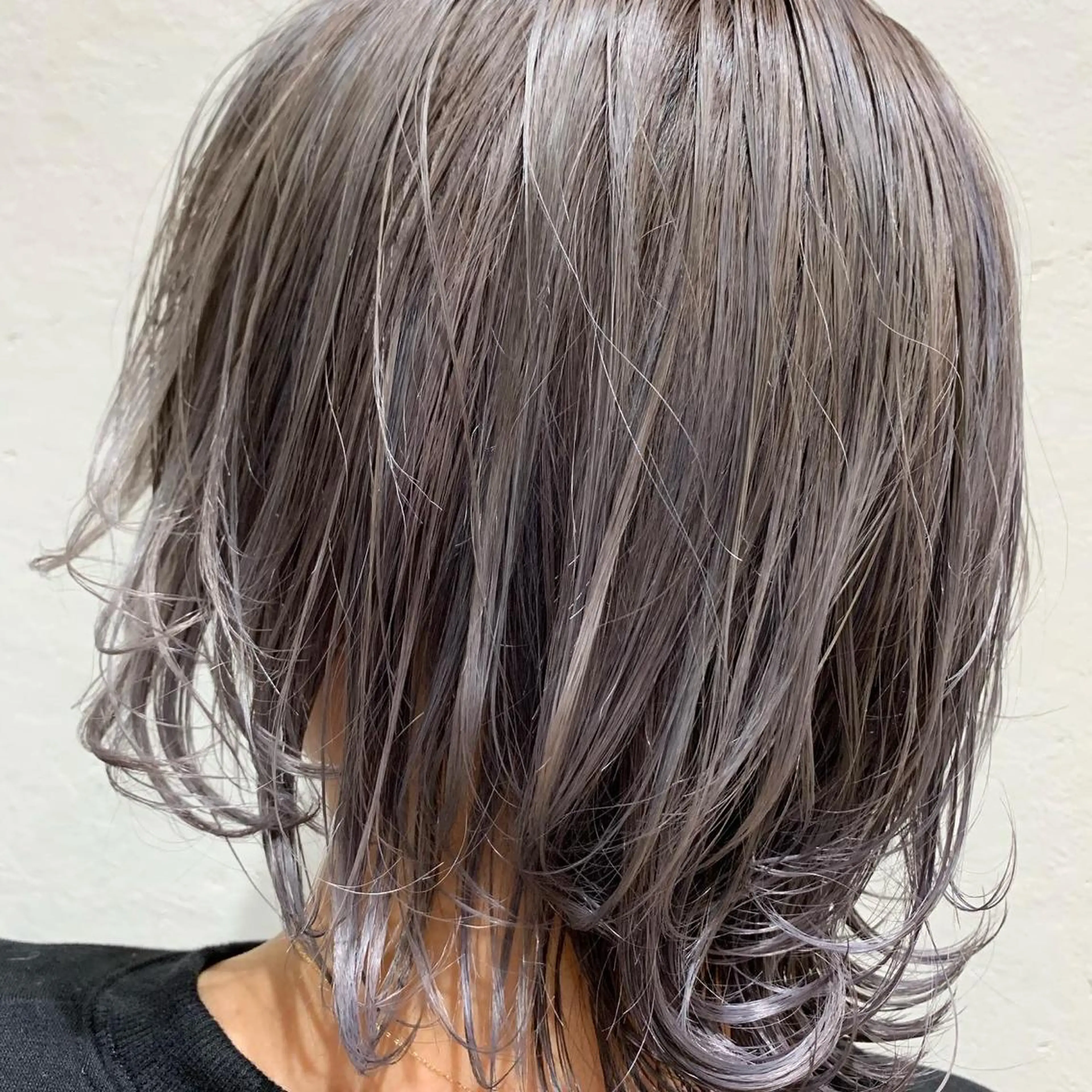 ミディアム ヘアカラー トリートメント 天野 開のヘアスタイル