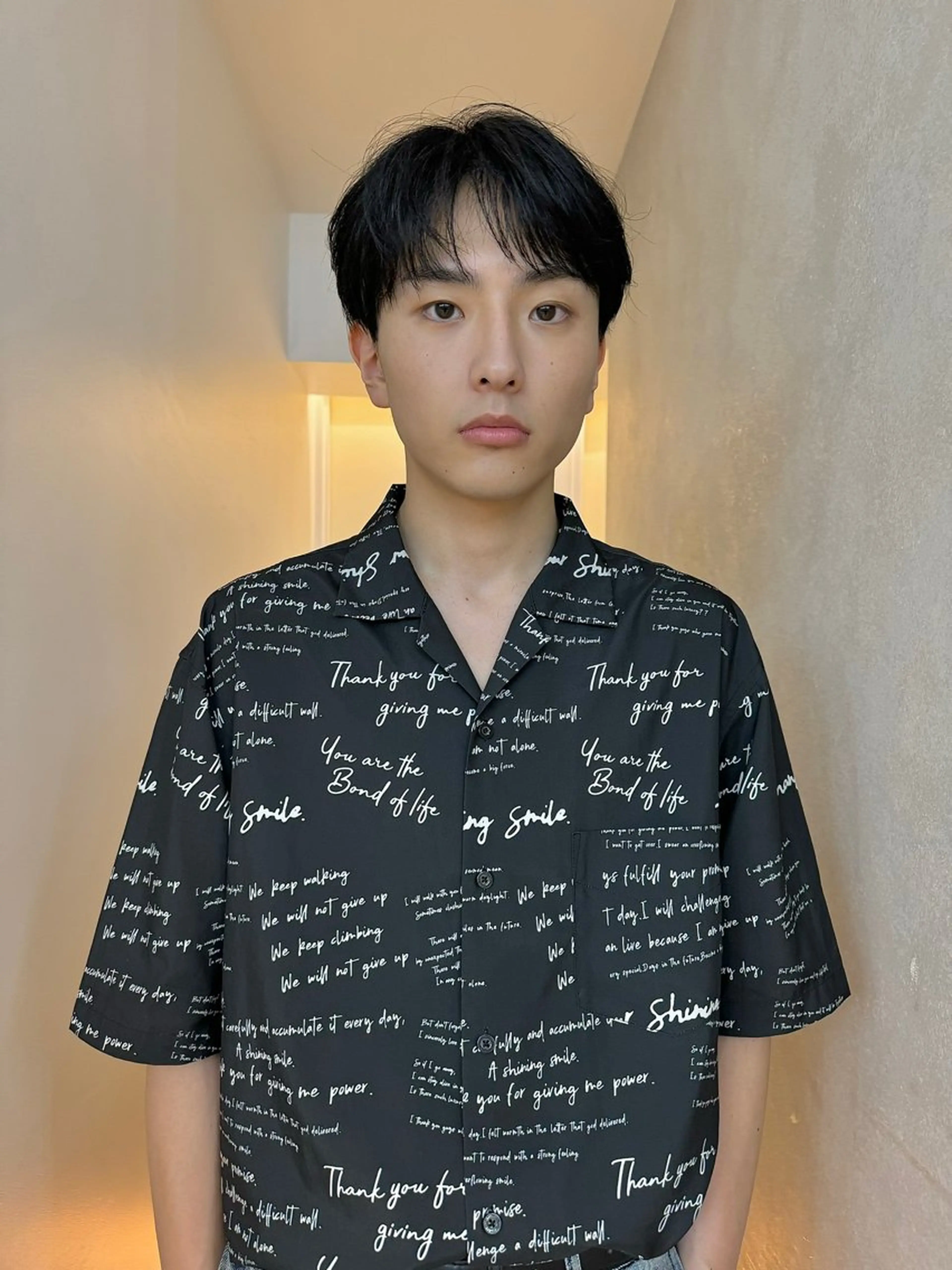 ショート メンズ カット 🇰🇷カルマパーマ kaito🇰🇷のヘアスタイル