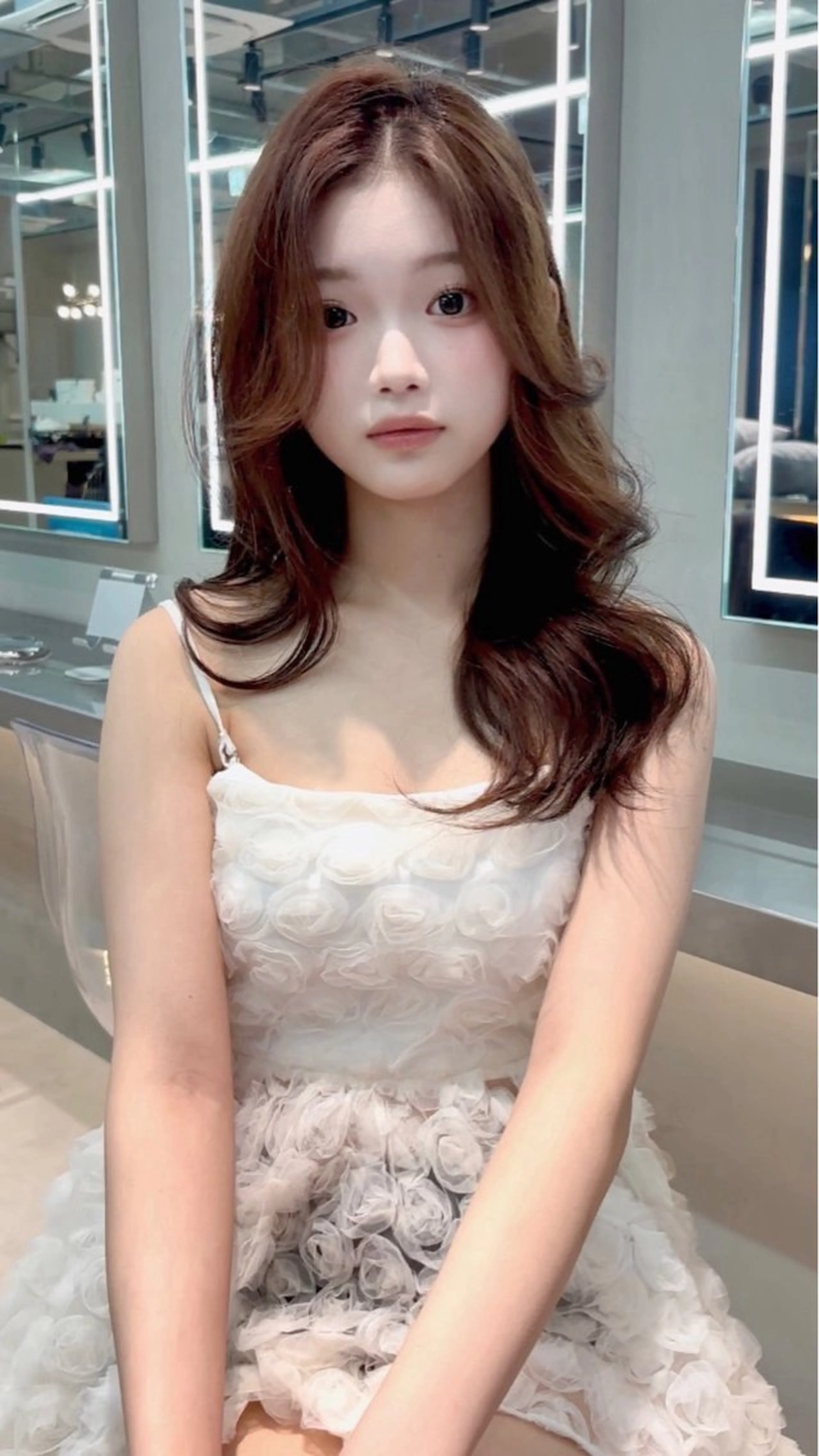 カラー ヘアカラー トリートメント 『艶髪透明感カラー』 👑おうじ👑のヘアスタイル